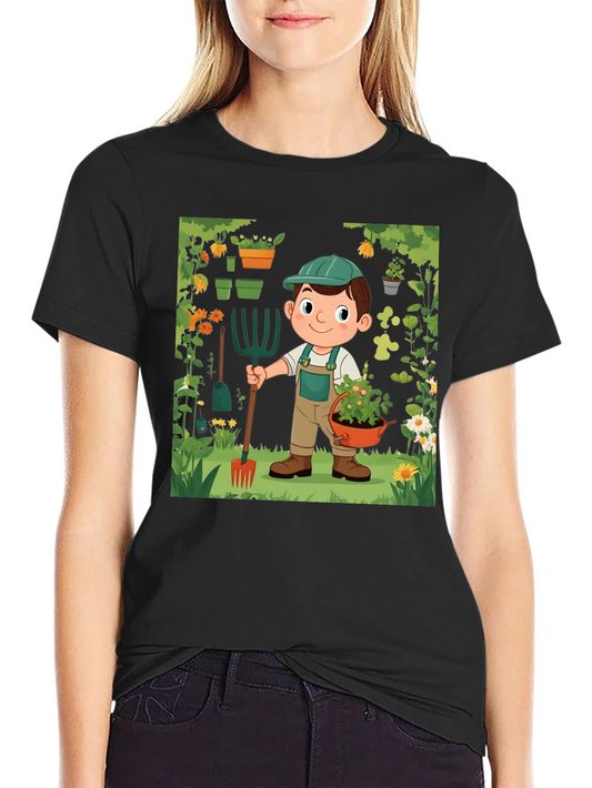 Gardener Boy Graphic Tee