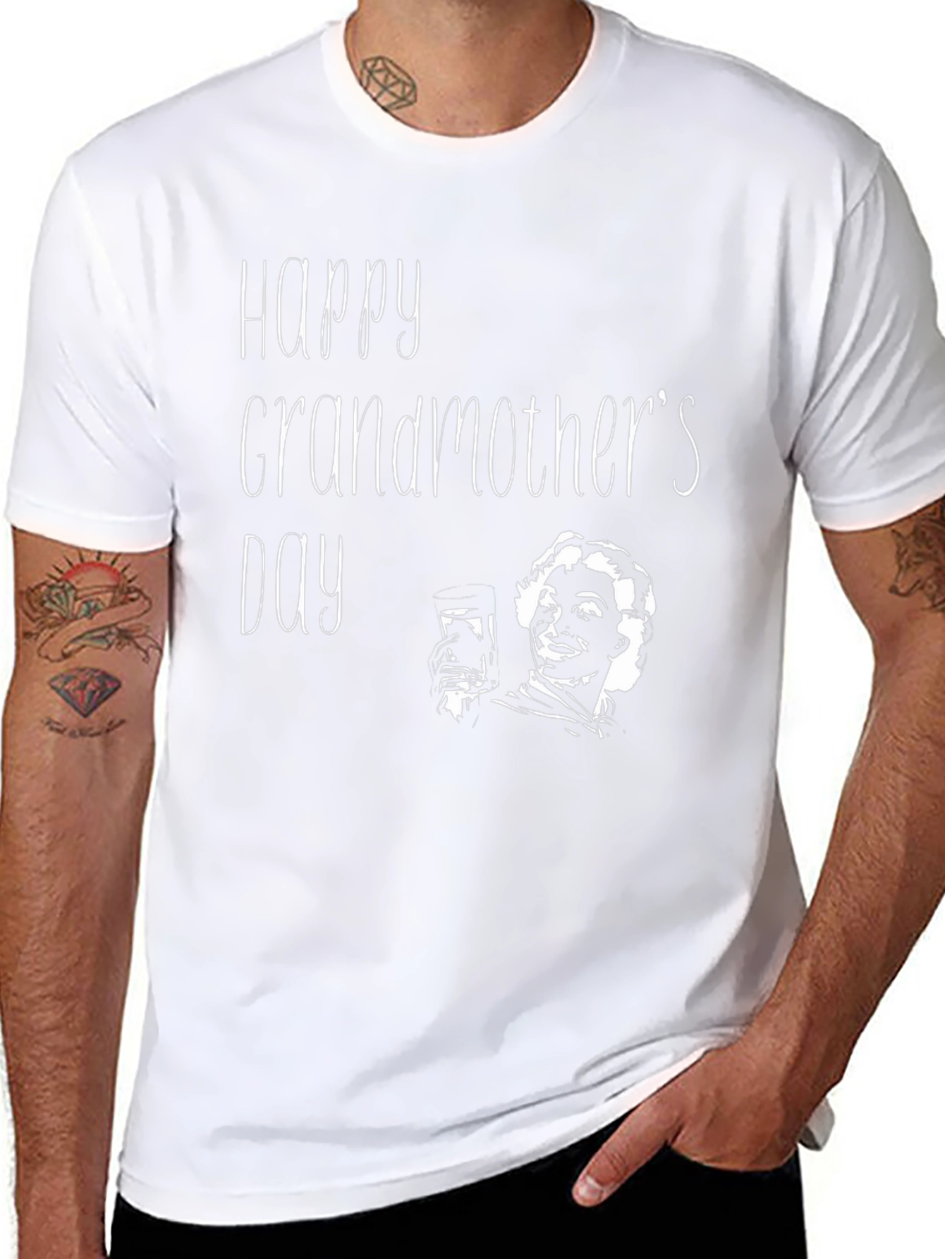 Happy Grandmothers Day Graphic Tee