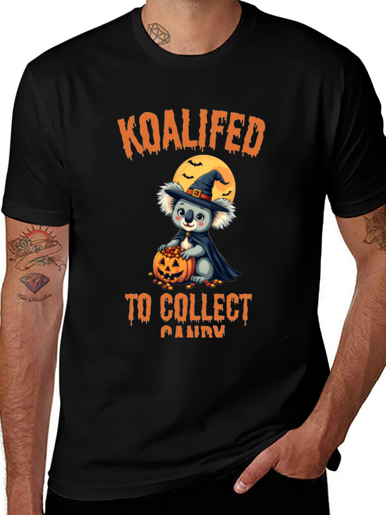 Halloween Koala T-Shirt: Trick or Treat Fun!