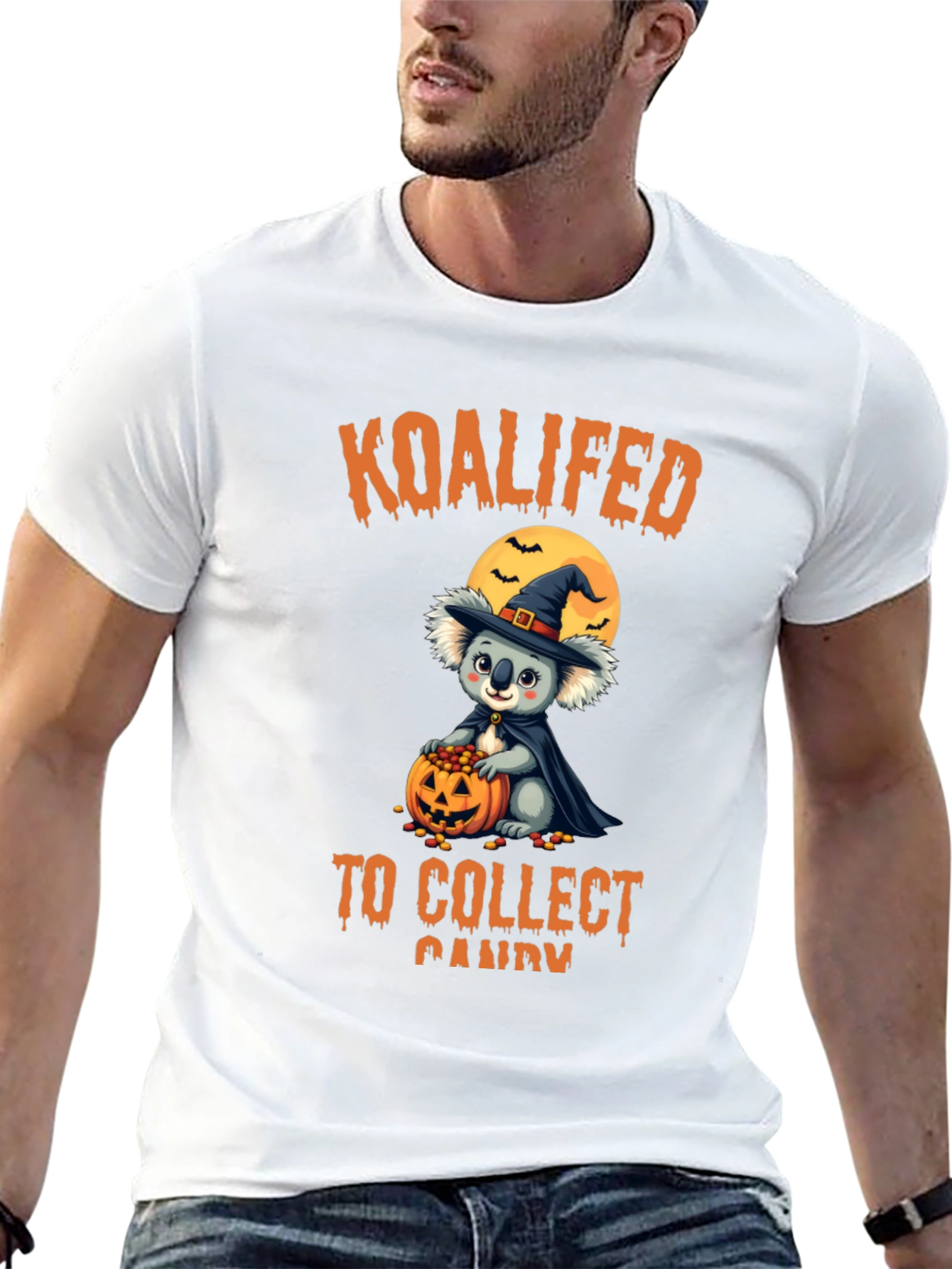 Halloween Koala T-Shirt: Trick or Treat Fun!
