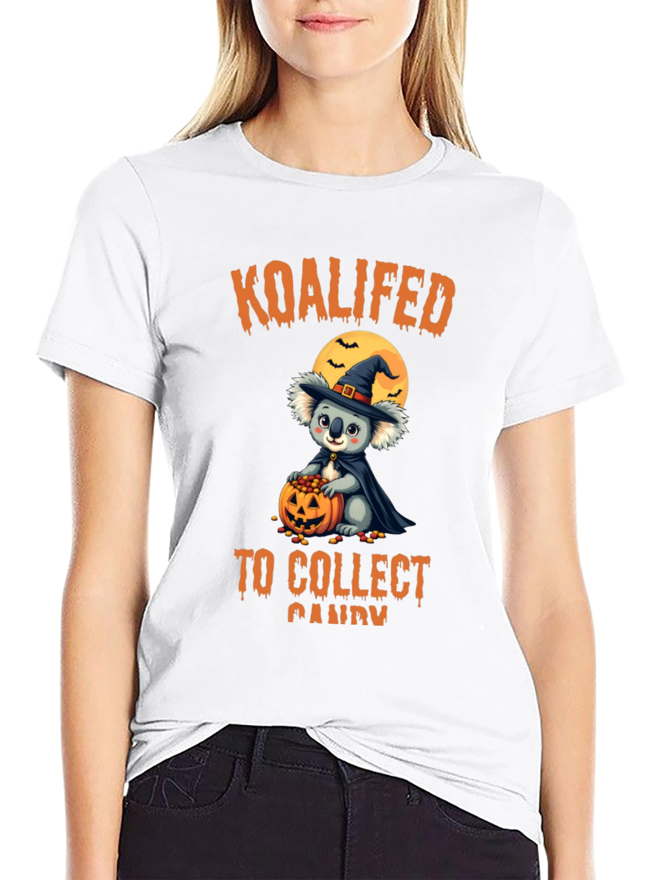 Halloween Koala T-Shirt: Trick or Treat Fun!