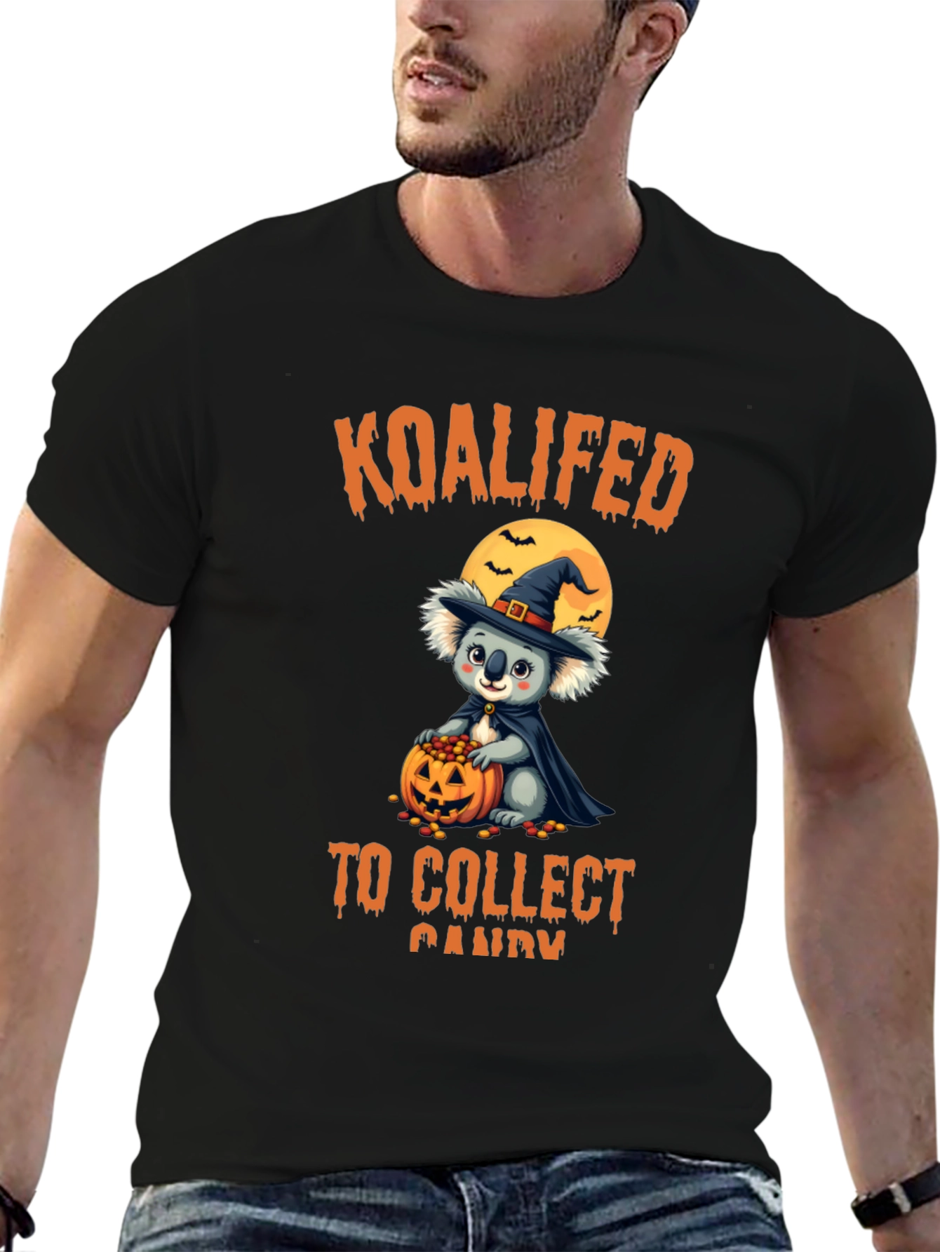 Halloween Koala T-Shirt: Trick or Treat Fun!