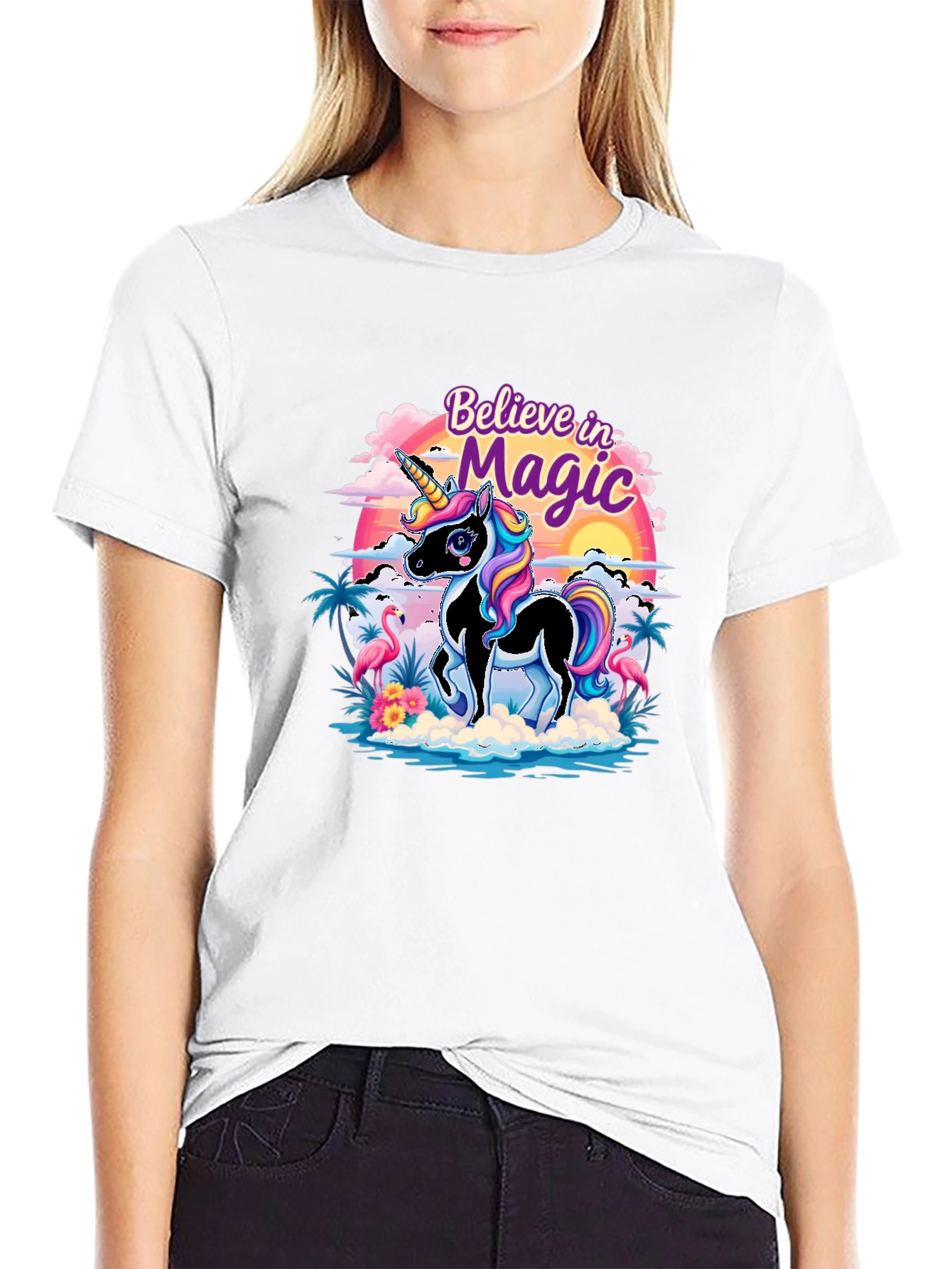 Believe in Magic Graphic T-Shirt
