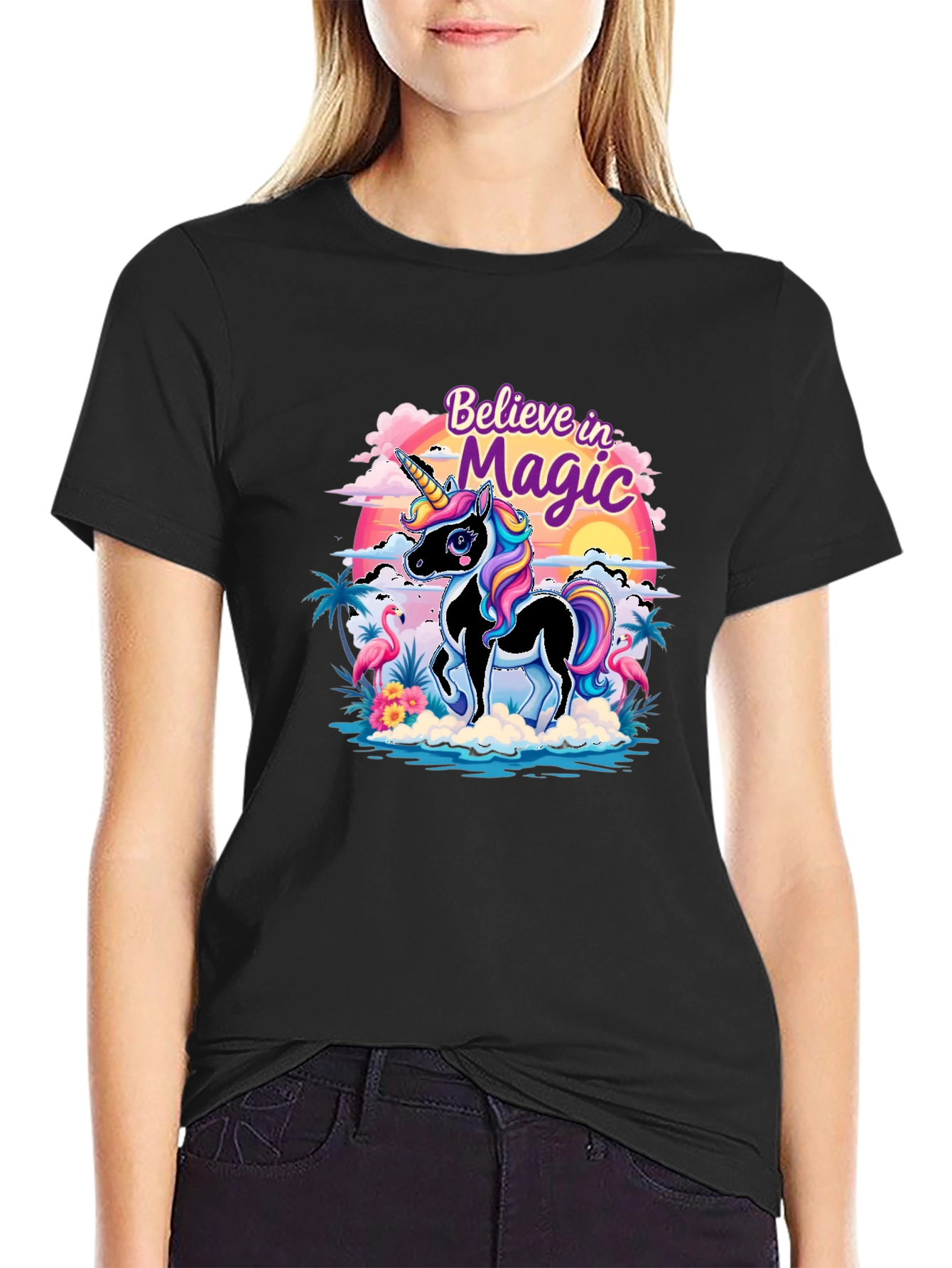 Believe in Magic Graphic T-Shirt