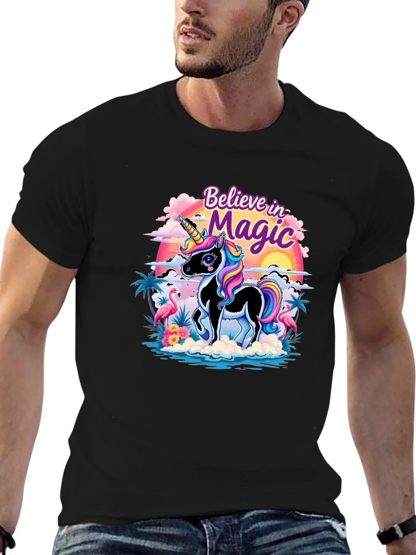 Believe in Magic Graphic T-Shirt