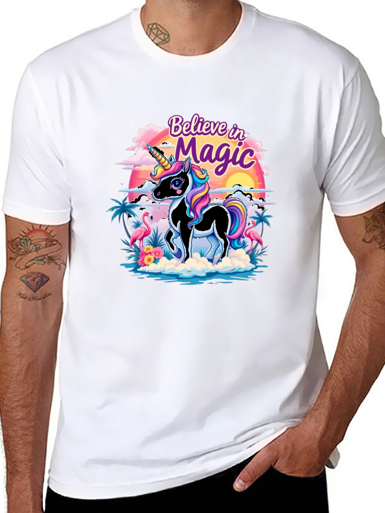 Believe in Magic Graphic T-Shirt