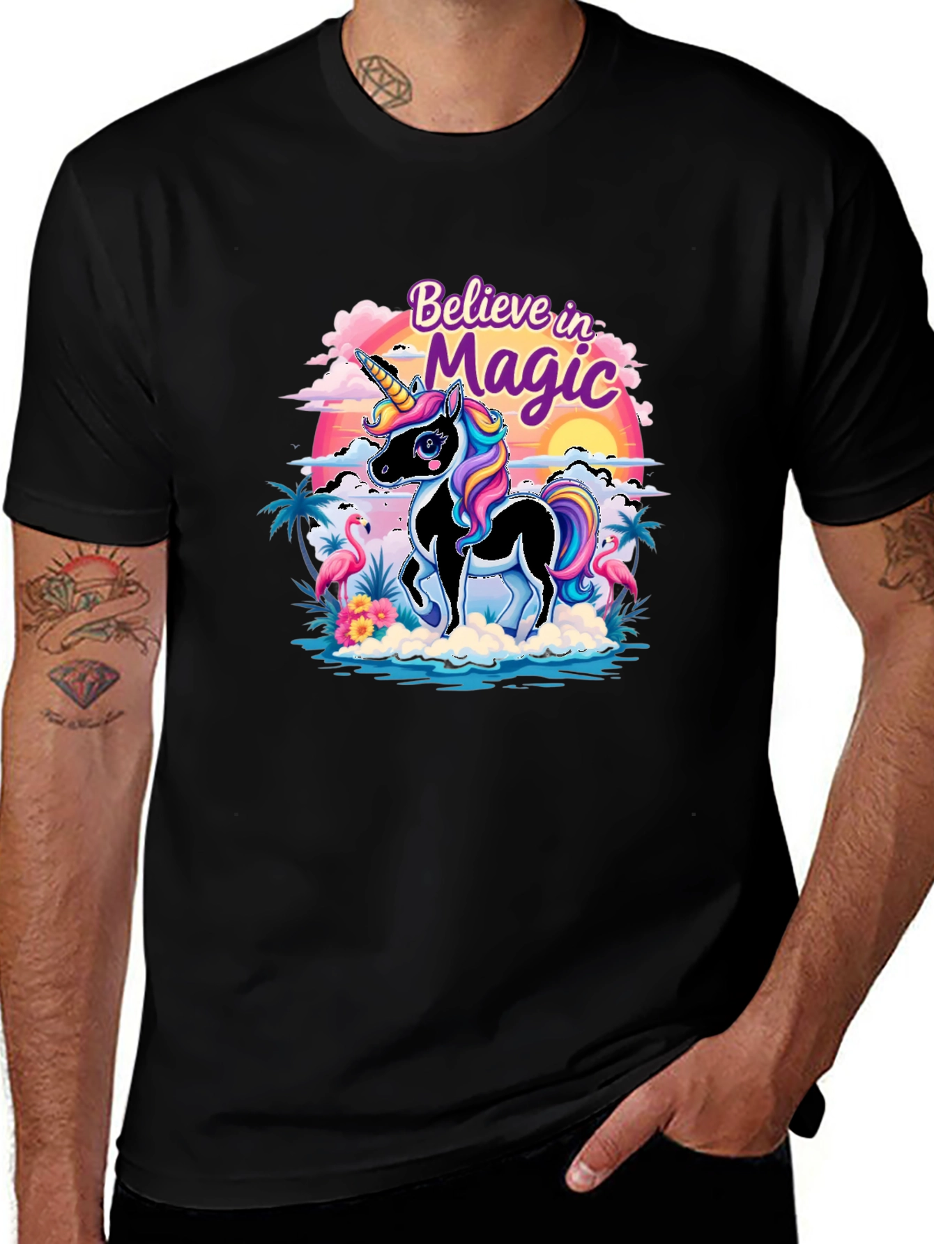 Believe in Magic Graphic T-Shirt