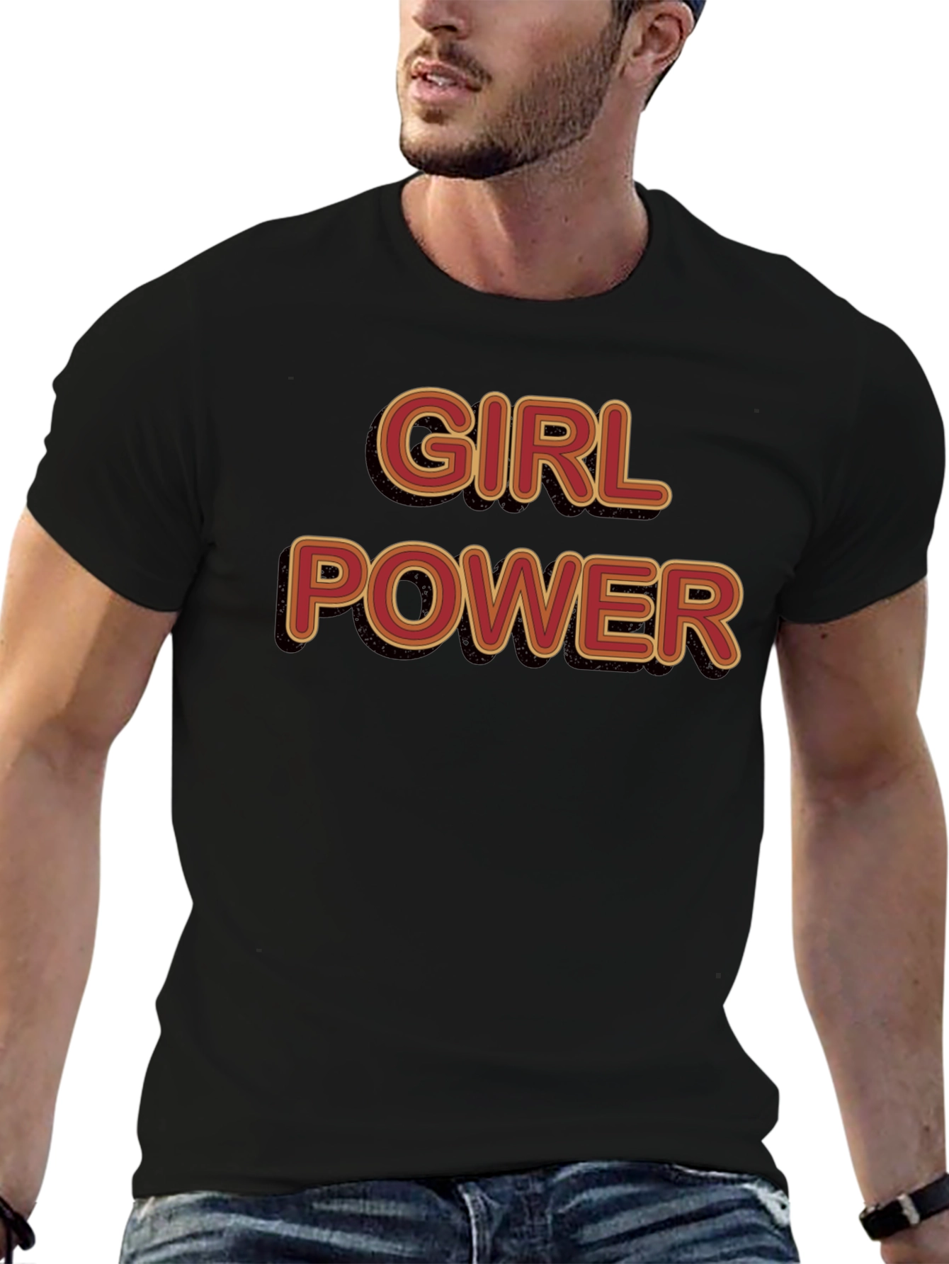 Girl Power Graphic Tee - Stylish Empowerment