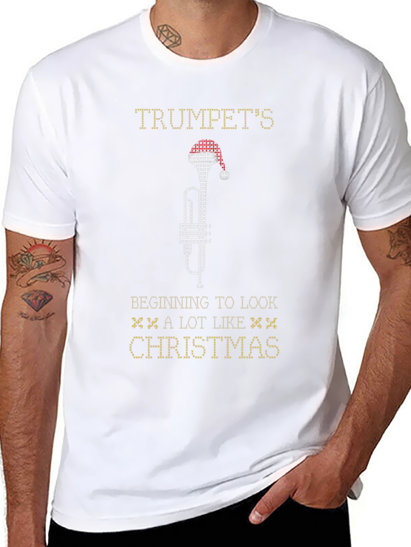 Trumpets Christmas T-Shirt