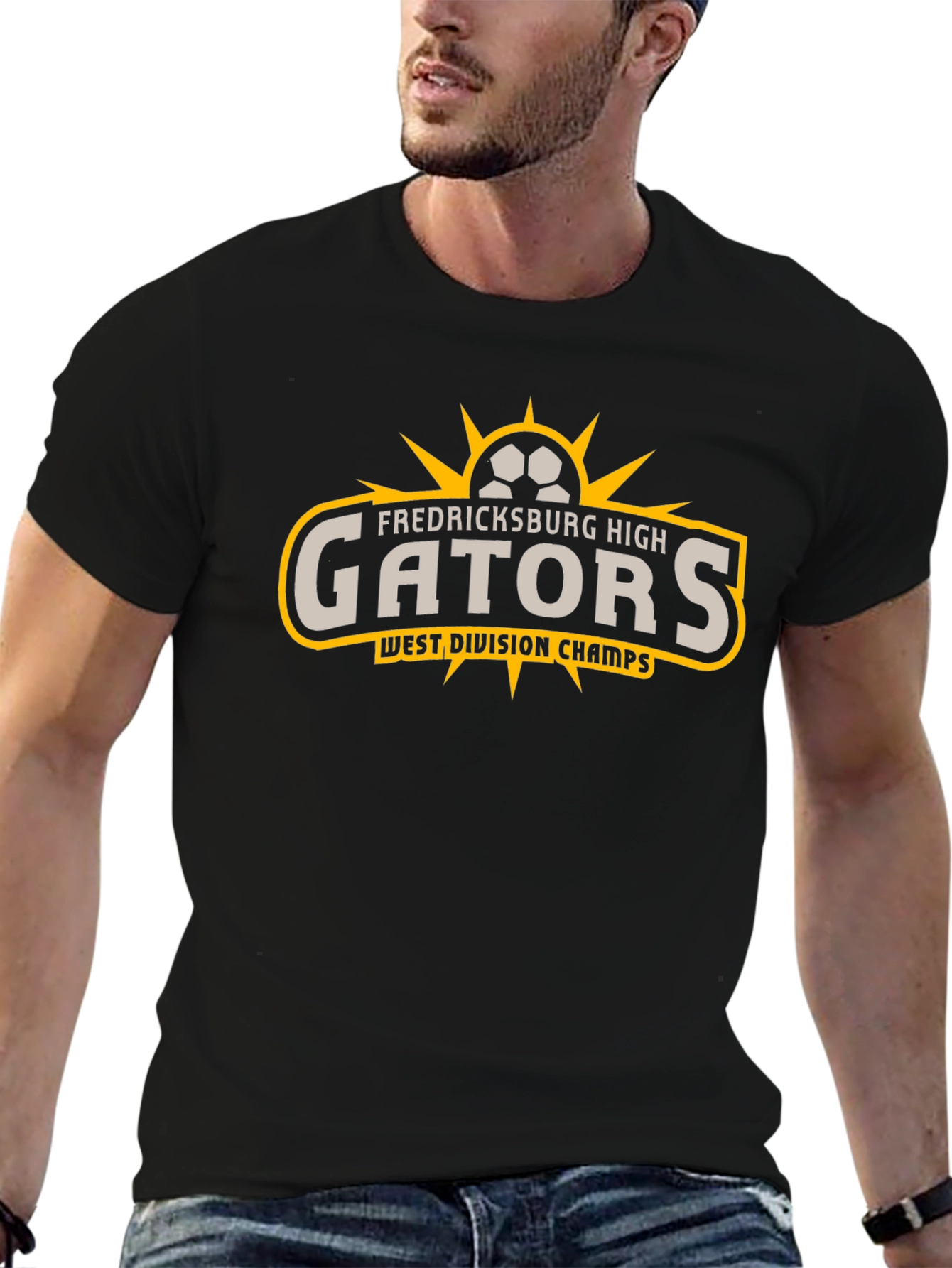Fredericksburg High Gators Black T-Shirt