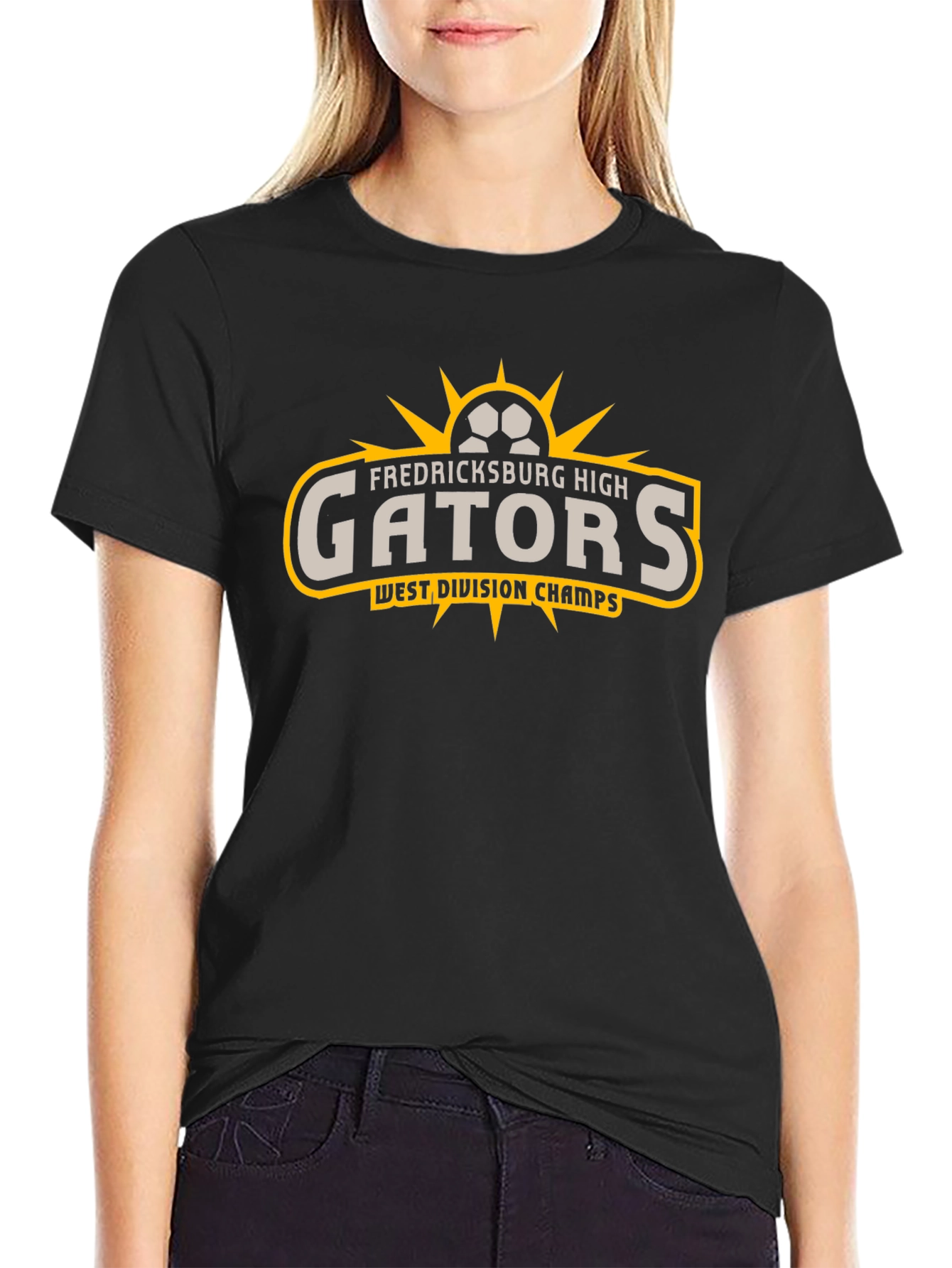 Fredericksburg High Gators Black T-Shirt