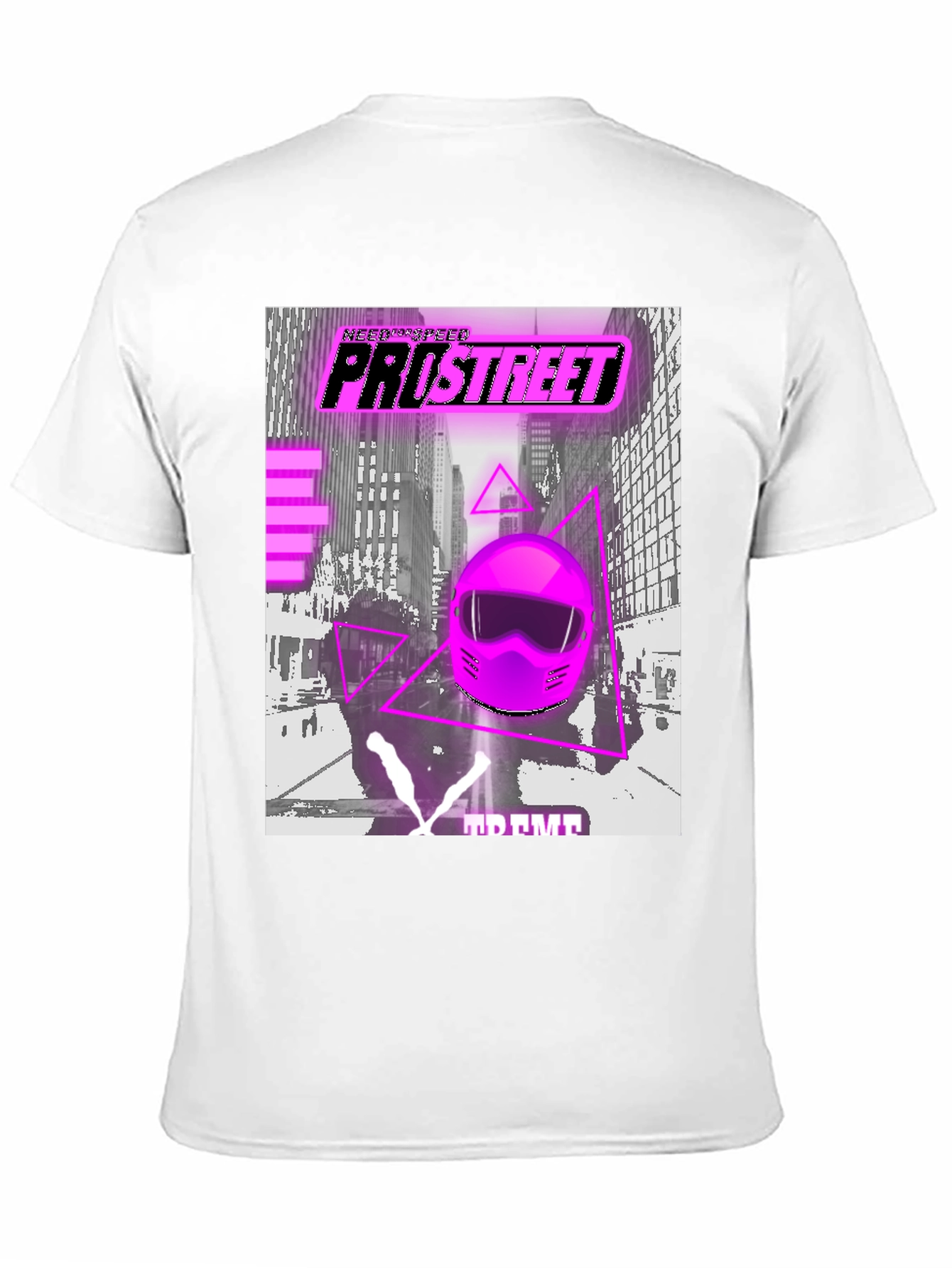 Pro Street Graphic Tee - Retro Racing Design