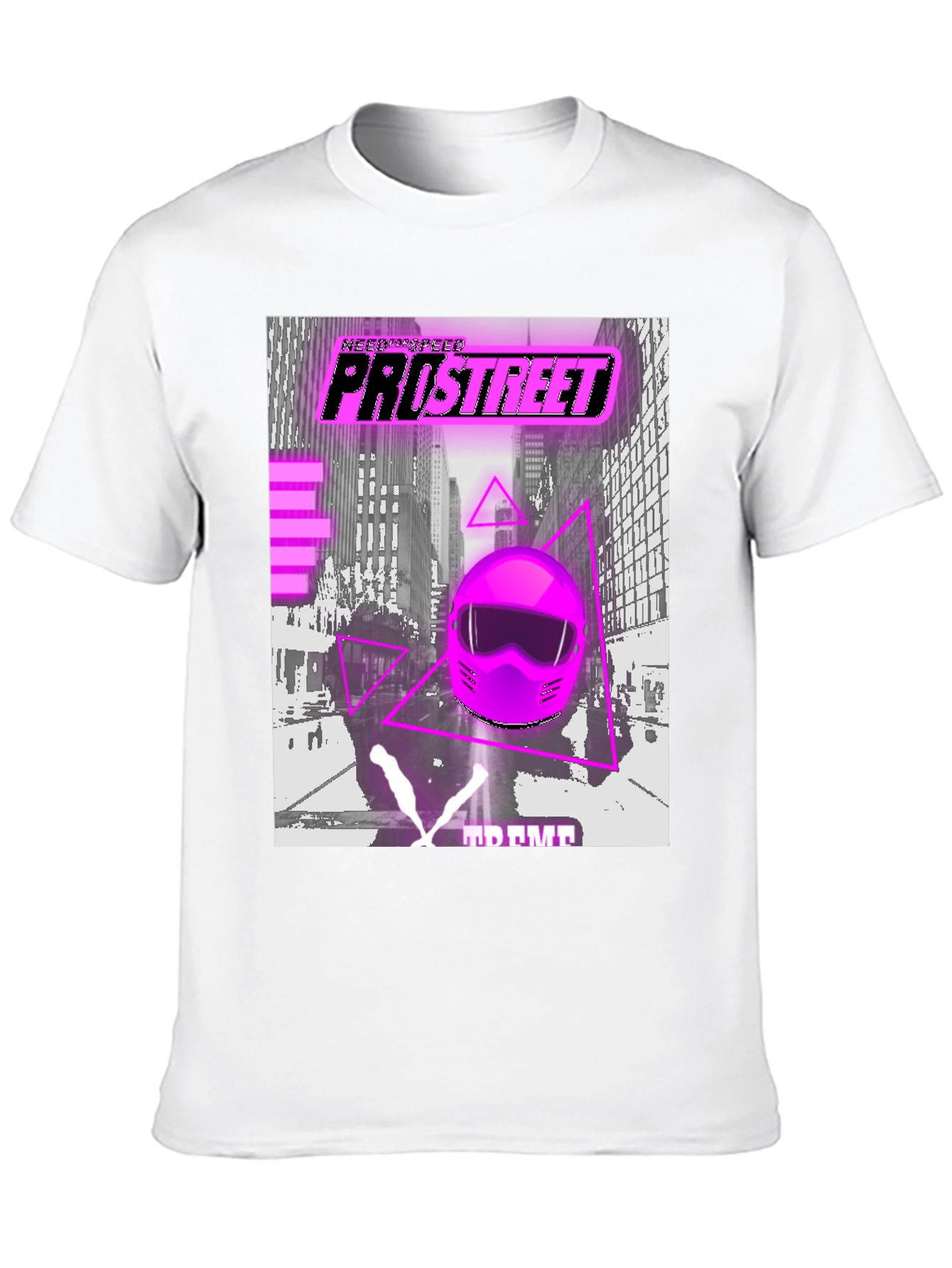 Pro Street Graphic Tee - Retro Racing Design