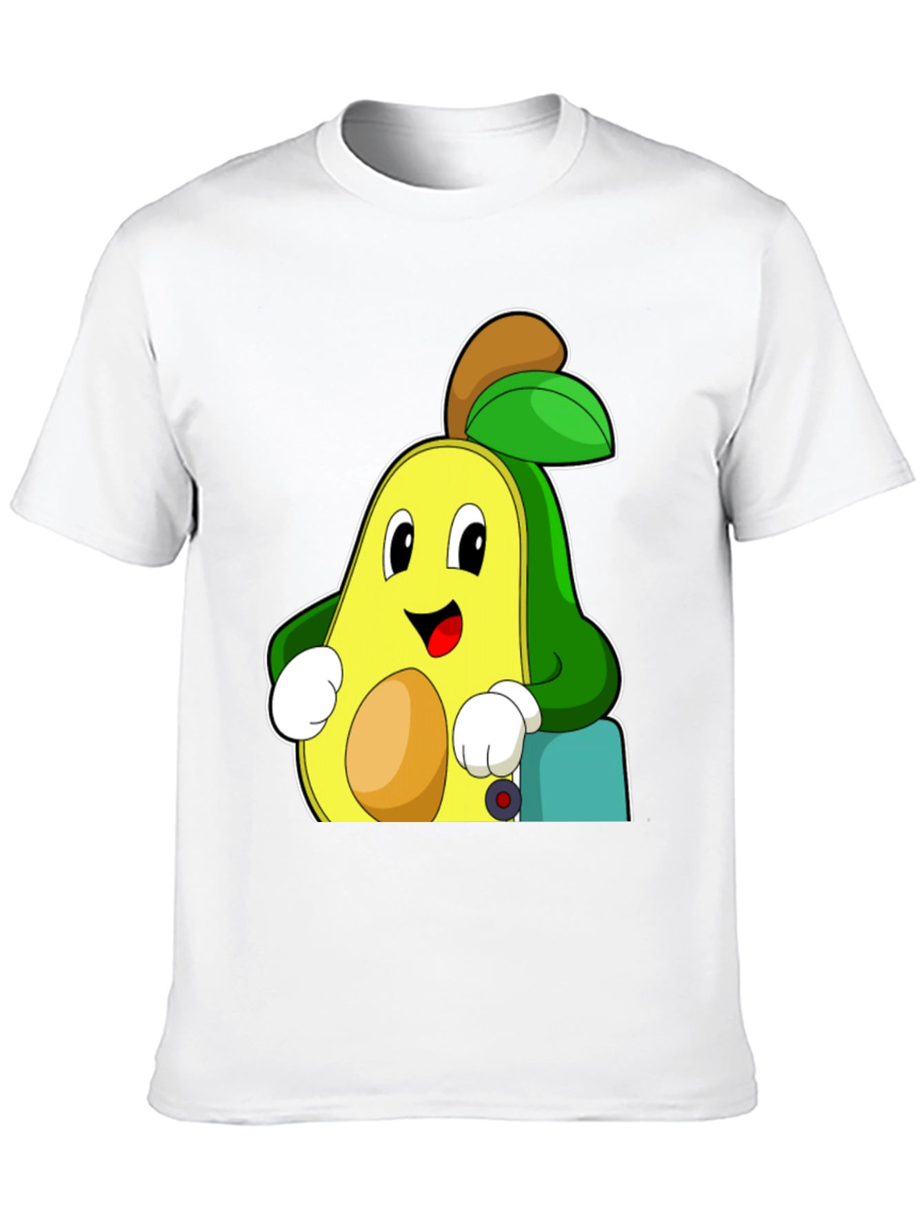 Funny Avocado Cartoon Graphic Tee