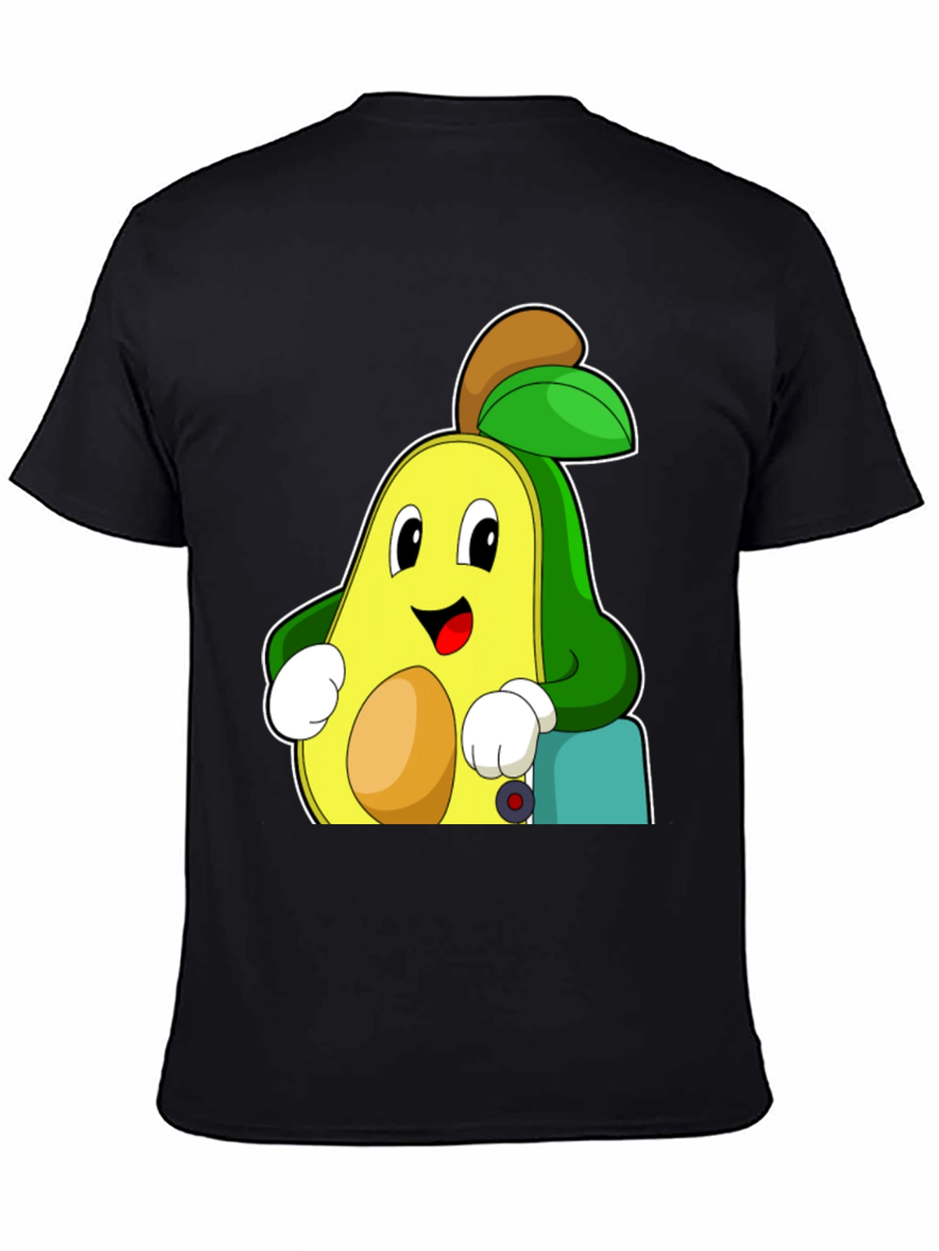 Funny Avocado Cartoon Graphic Tee