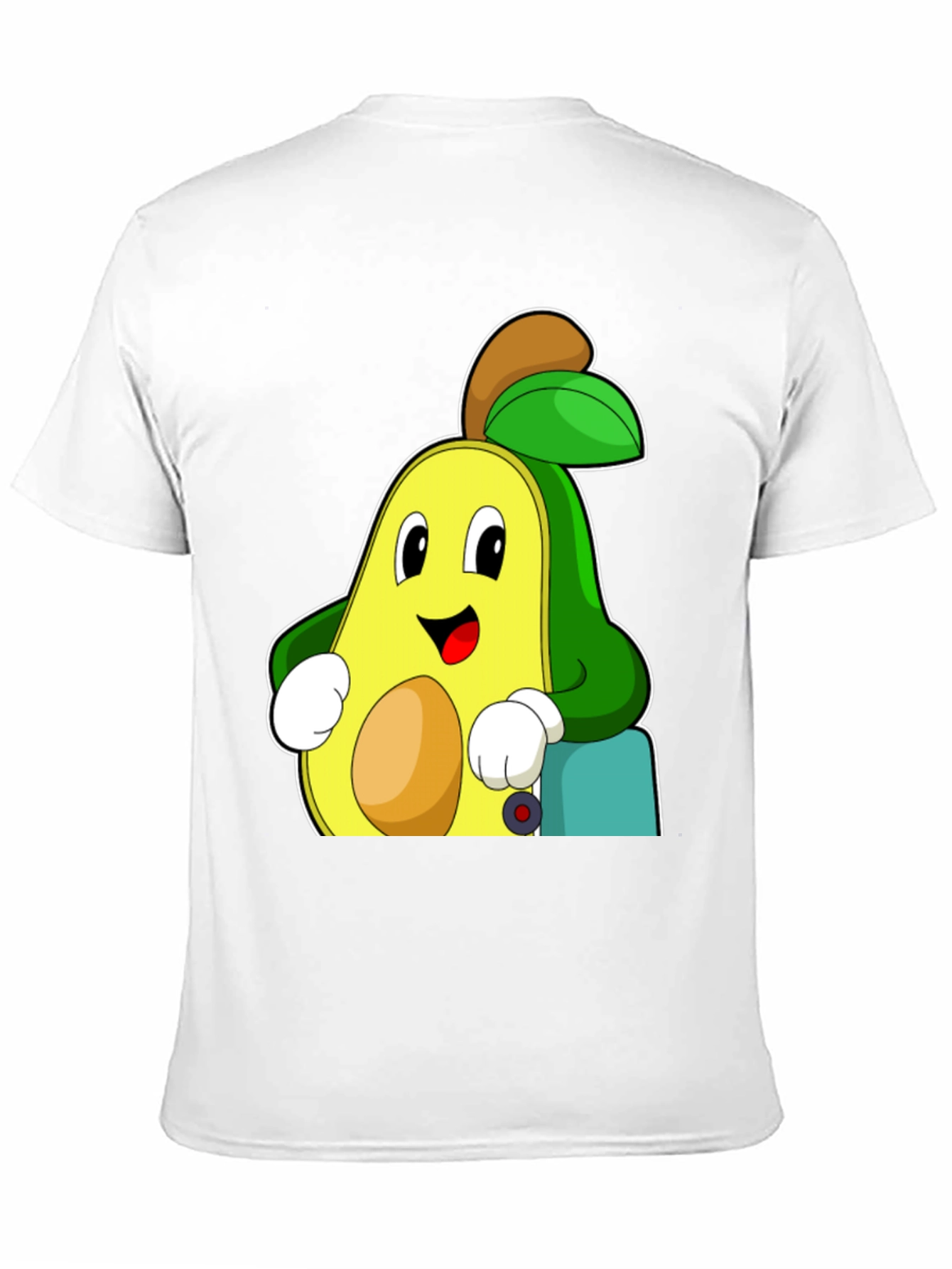 Funny Avocado Cartoon Graphic Tee
