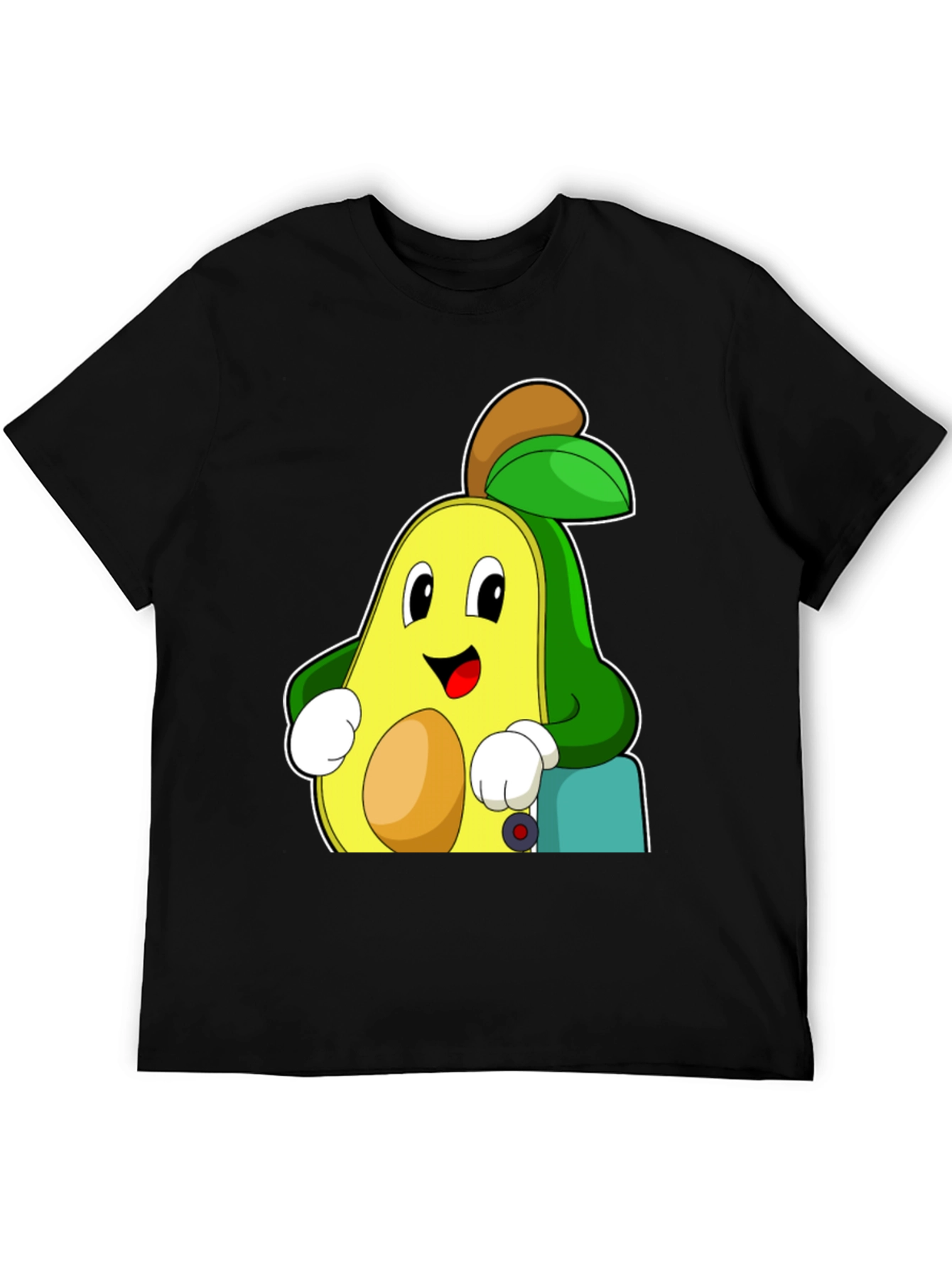 Funny Avocado Cartoon Graphic Tee