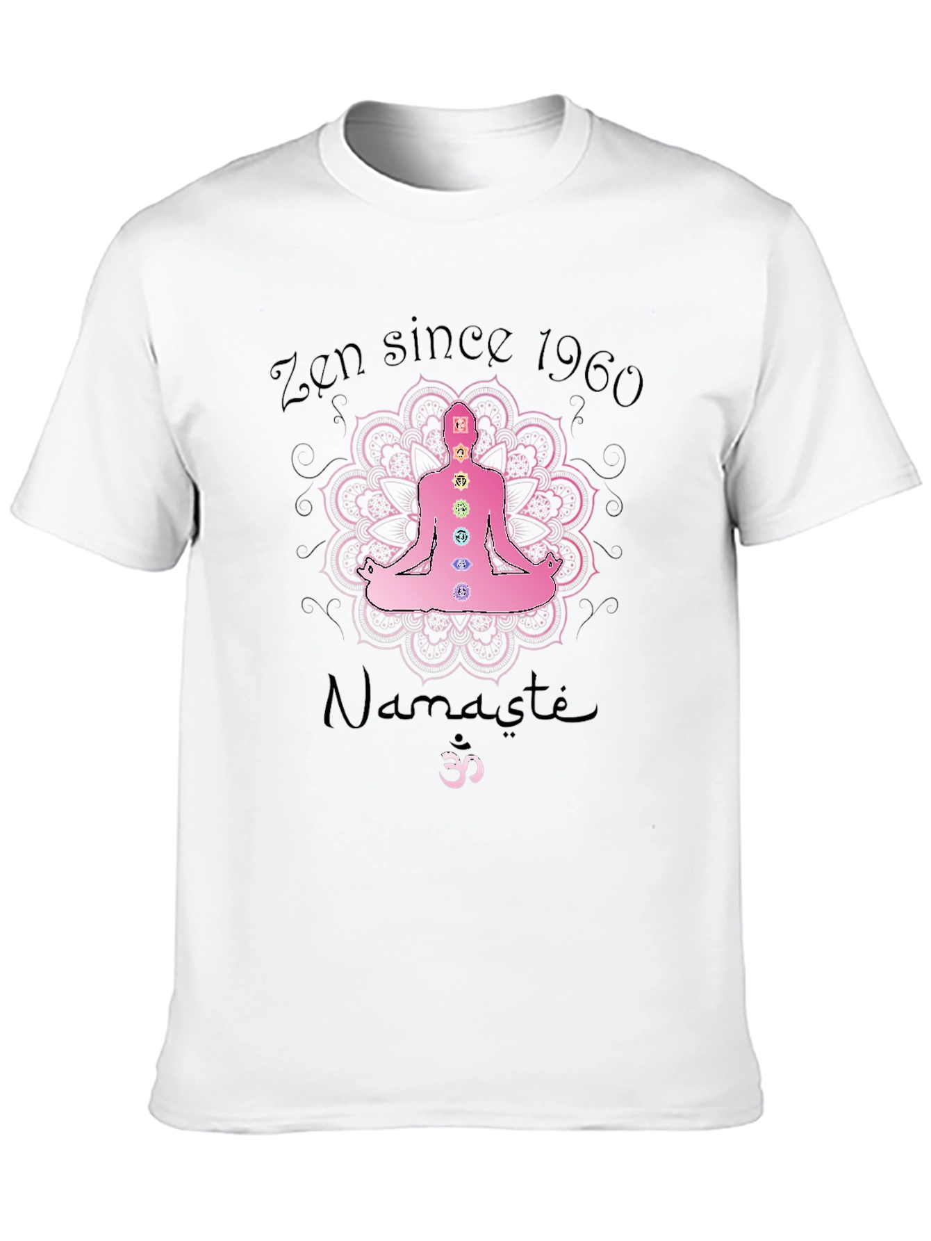 Zen Since 1960 Namaste Chakra T-Shirt