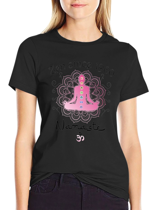 Zen Since 1960 Namaste Chakra T-Shirt