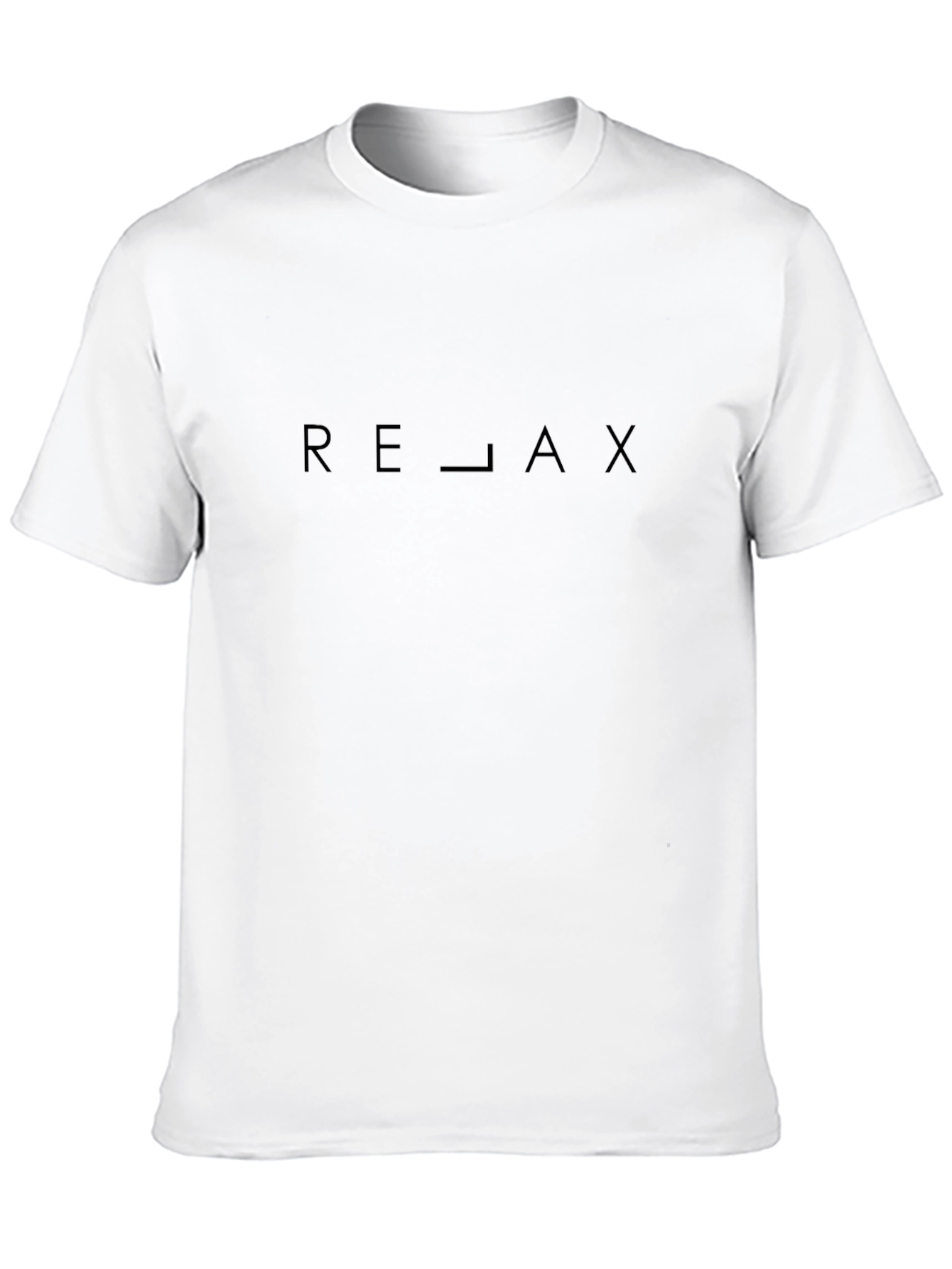 Relax Minimalist Black T-Shirt