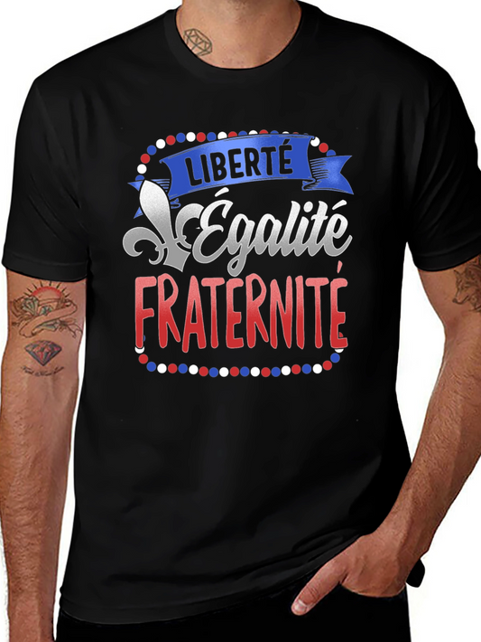 French Liberty Equality Fraternity T-Shirt