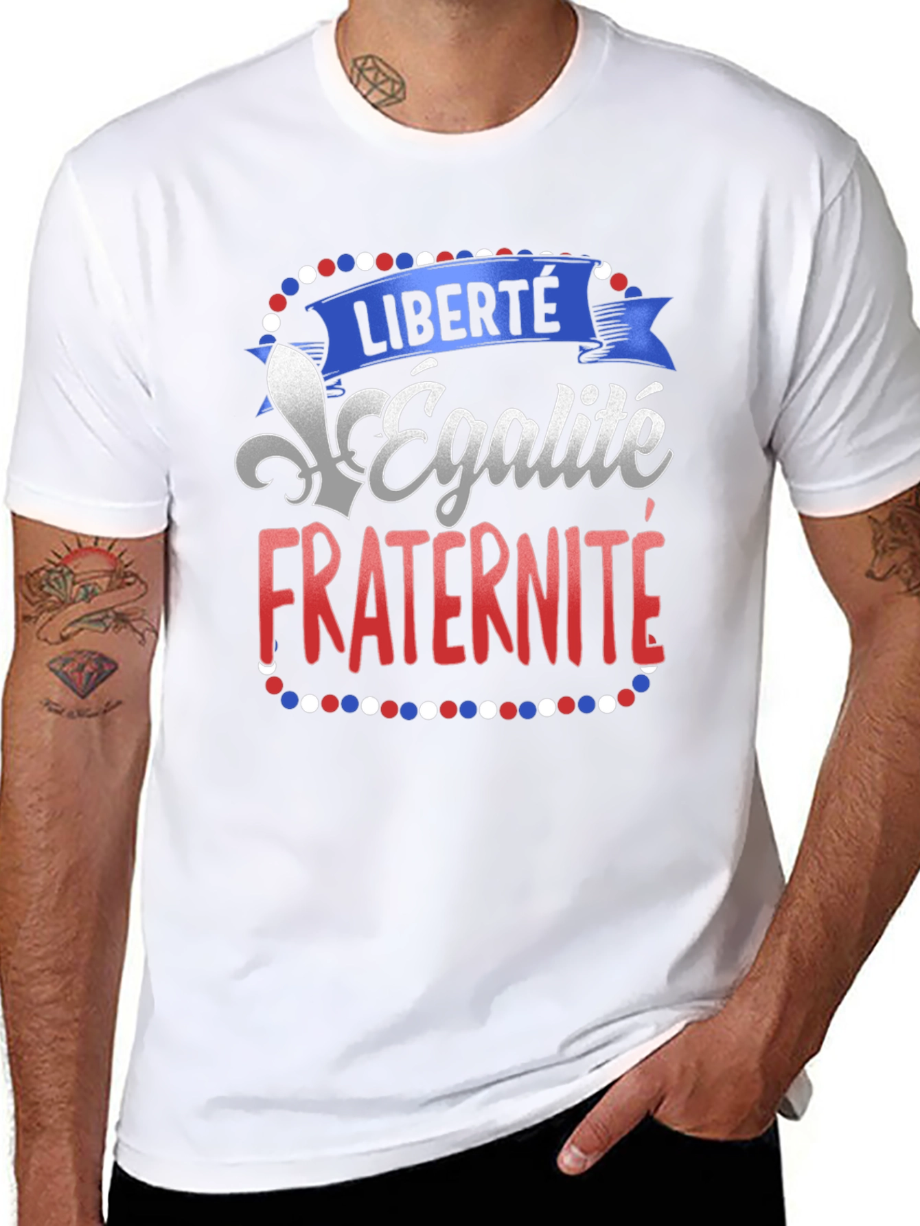 French Liberty Equality Fraternity T-Shirt