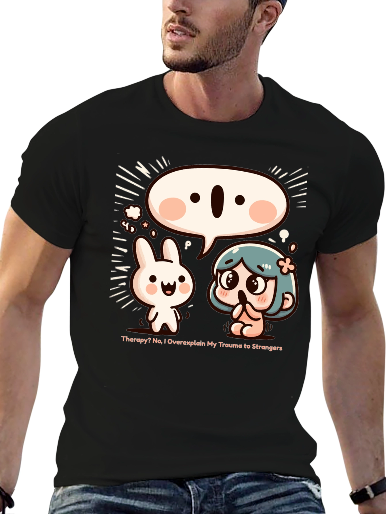 Funny Trauma Overexplaining T-Shirt