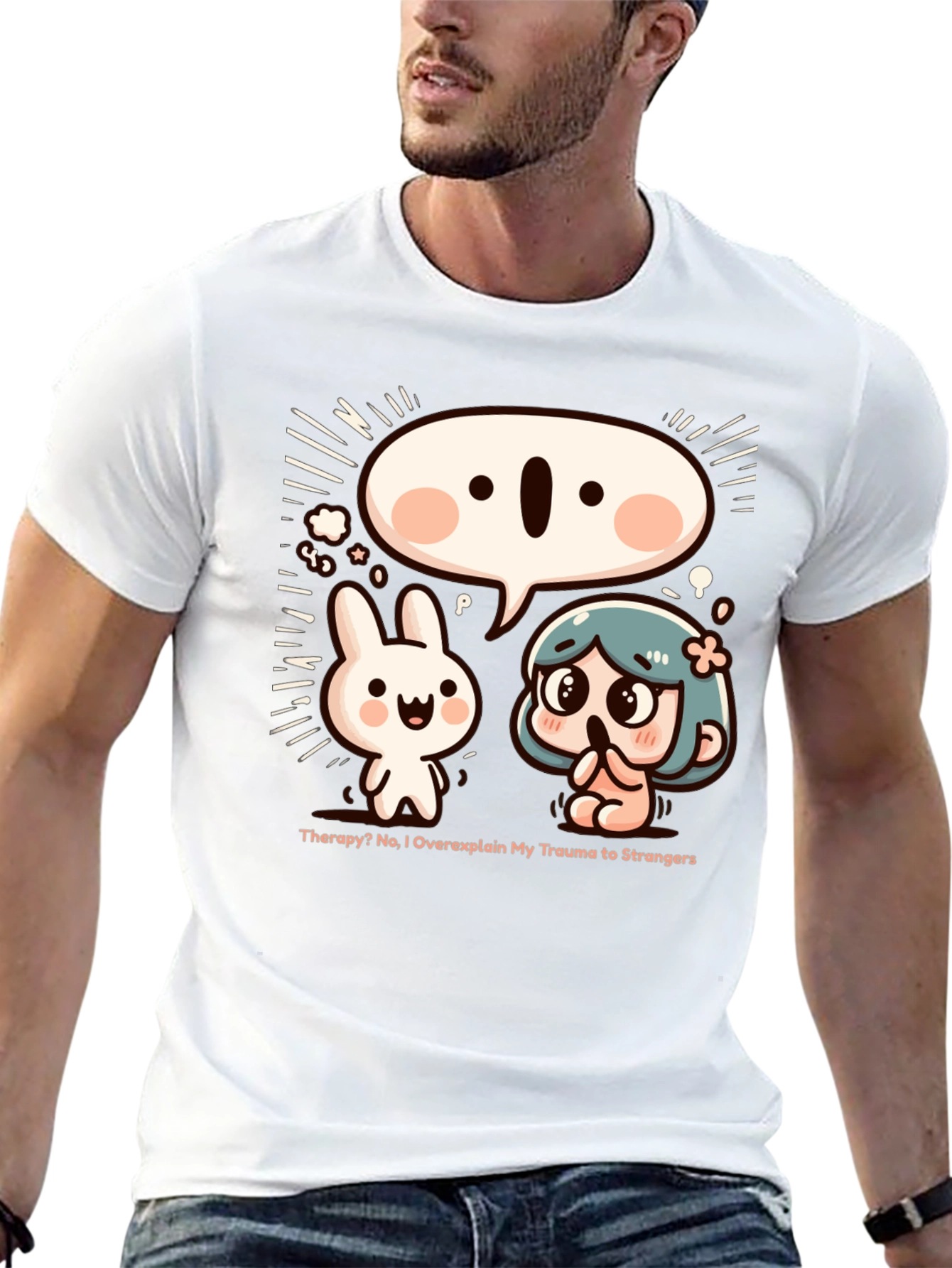Funny Trauma Overexplaining T-Shirt