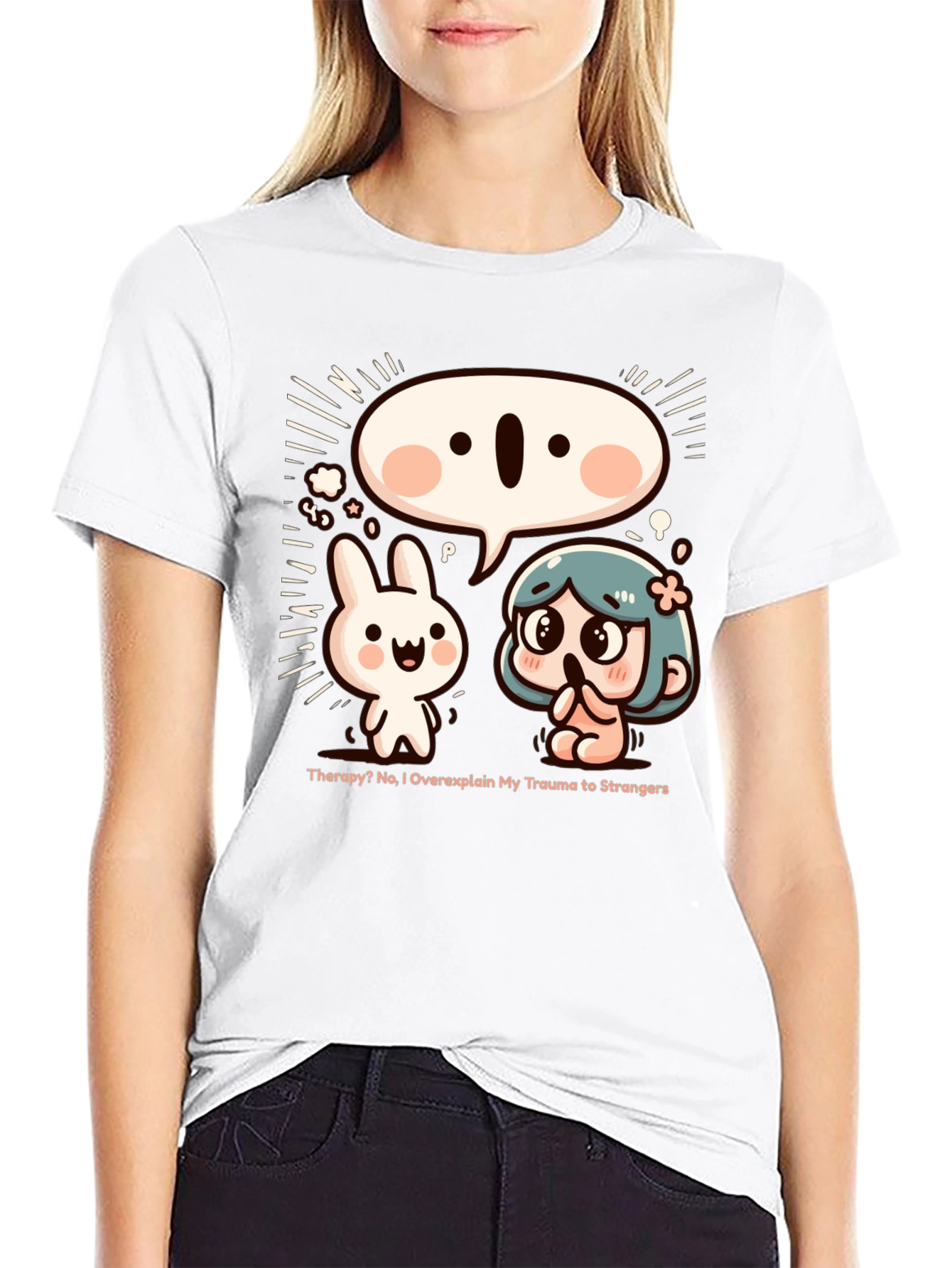 Funny Trauma Overexplaining T-Shirt