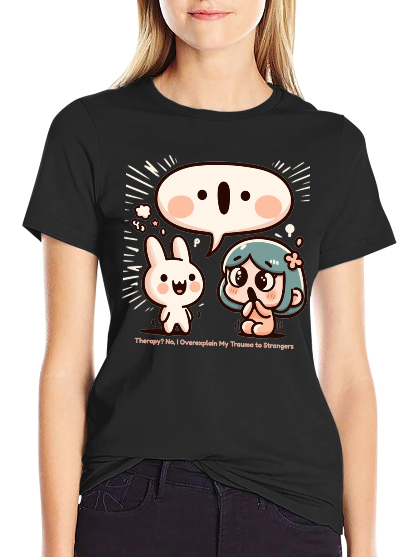 Funny Trauma Overexplaining T-Shirt