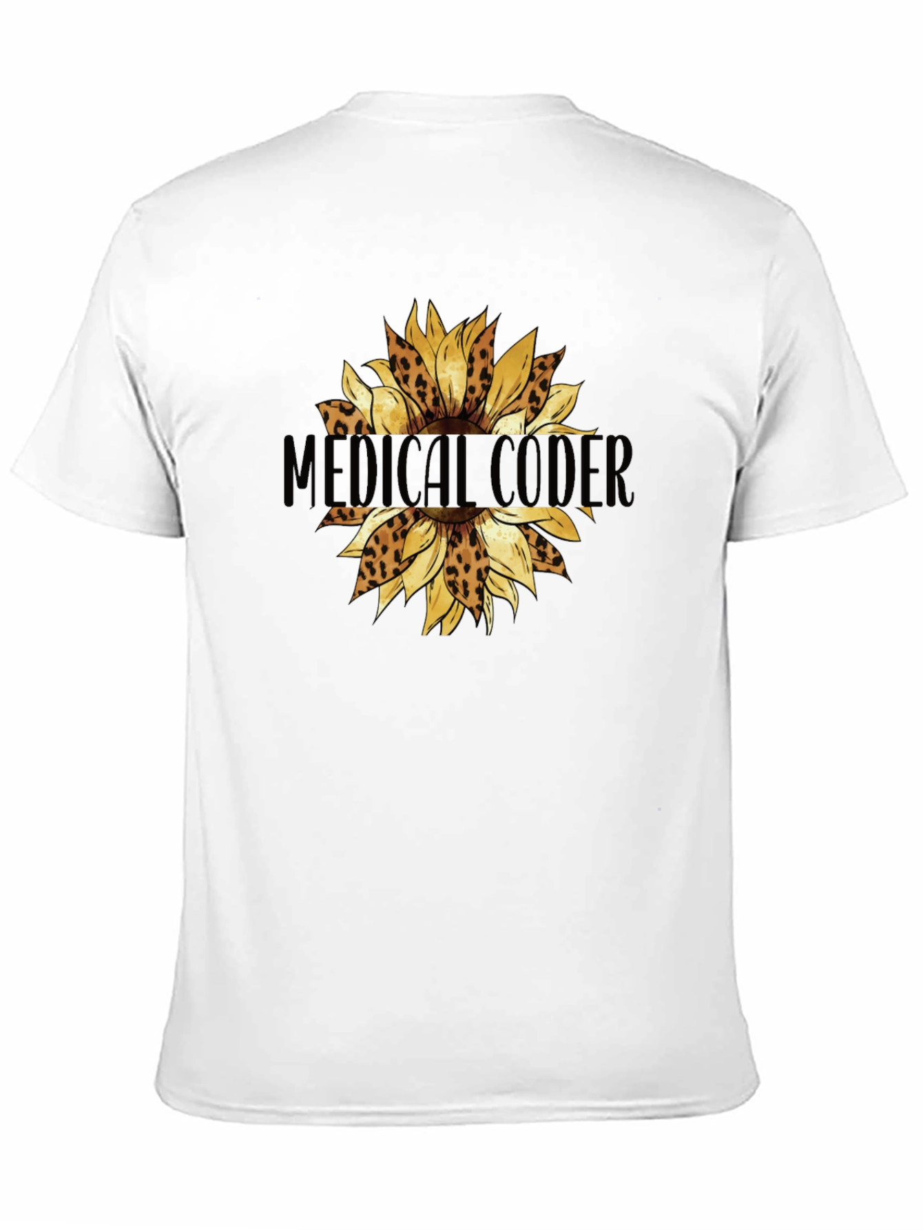 Medical Coder Sunflower T-Shirt