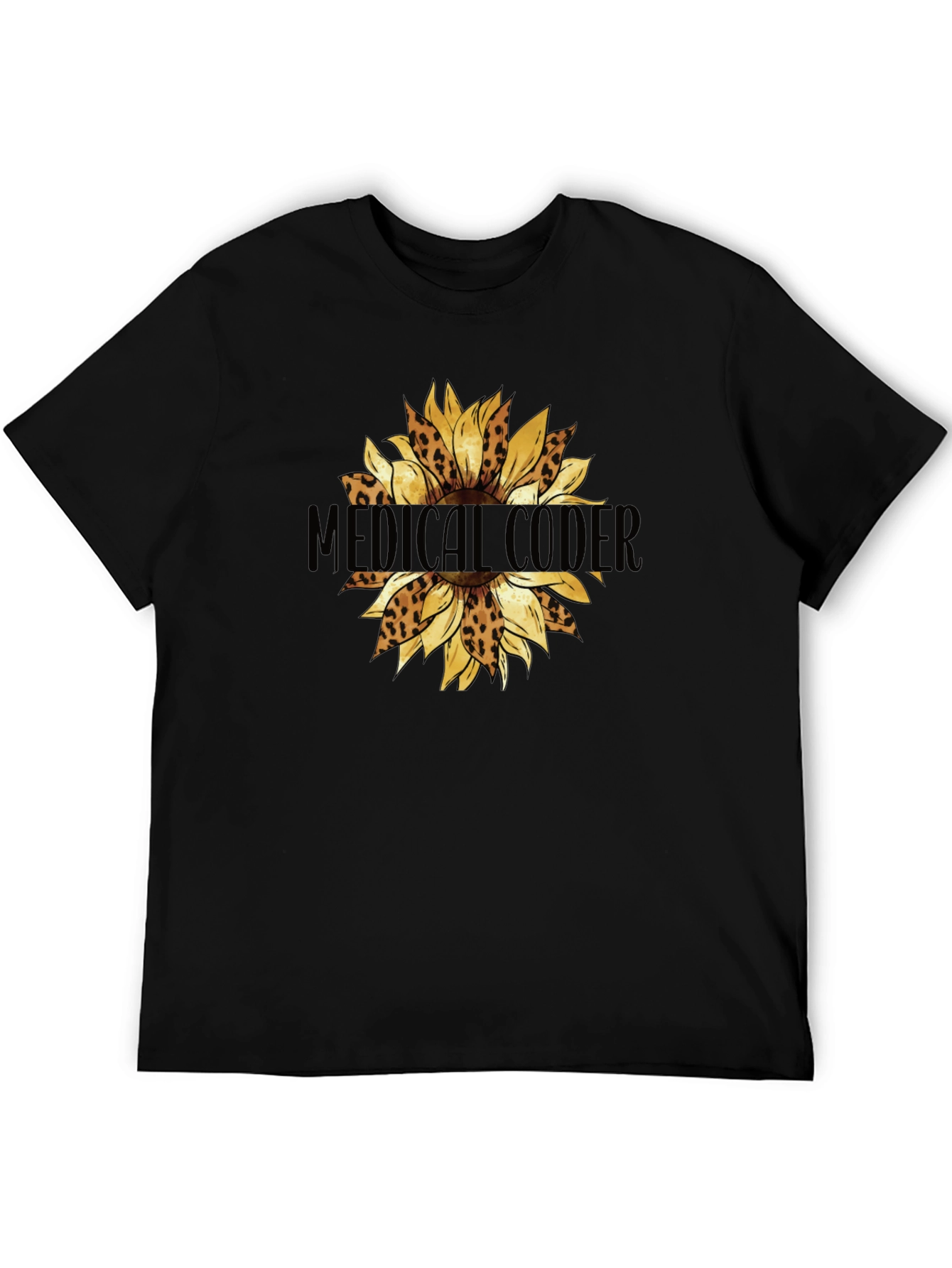 Medical Coder Sunflower T-Shirt