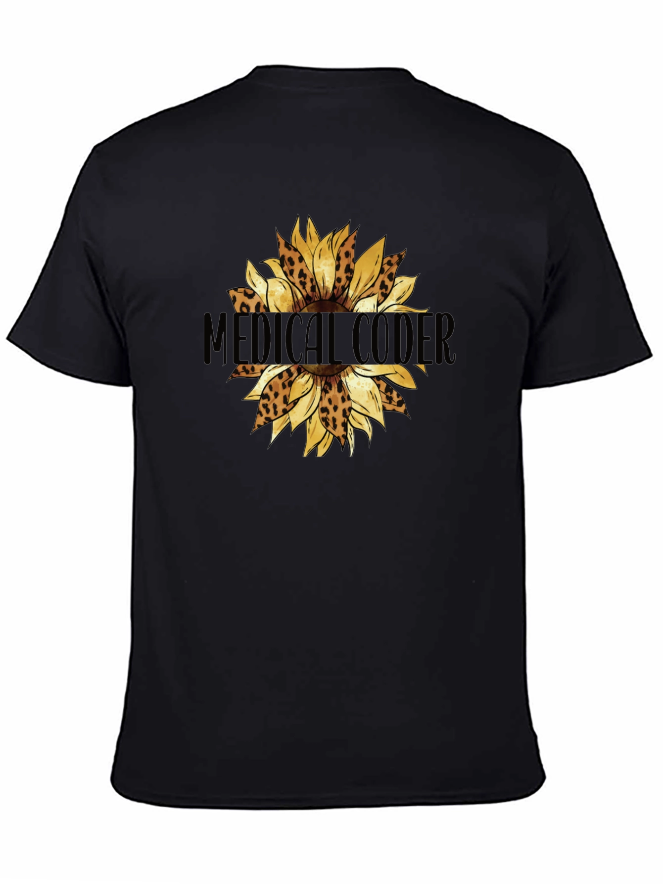 Medical Coder Sunflower T-Shirt
