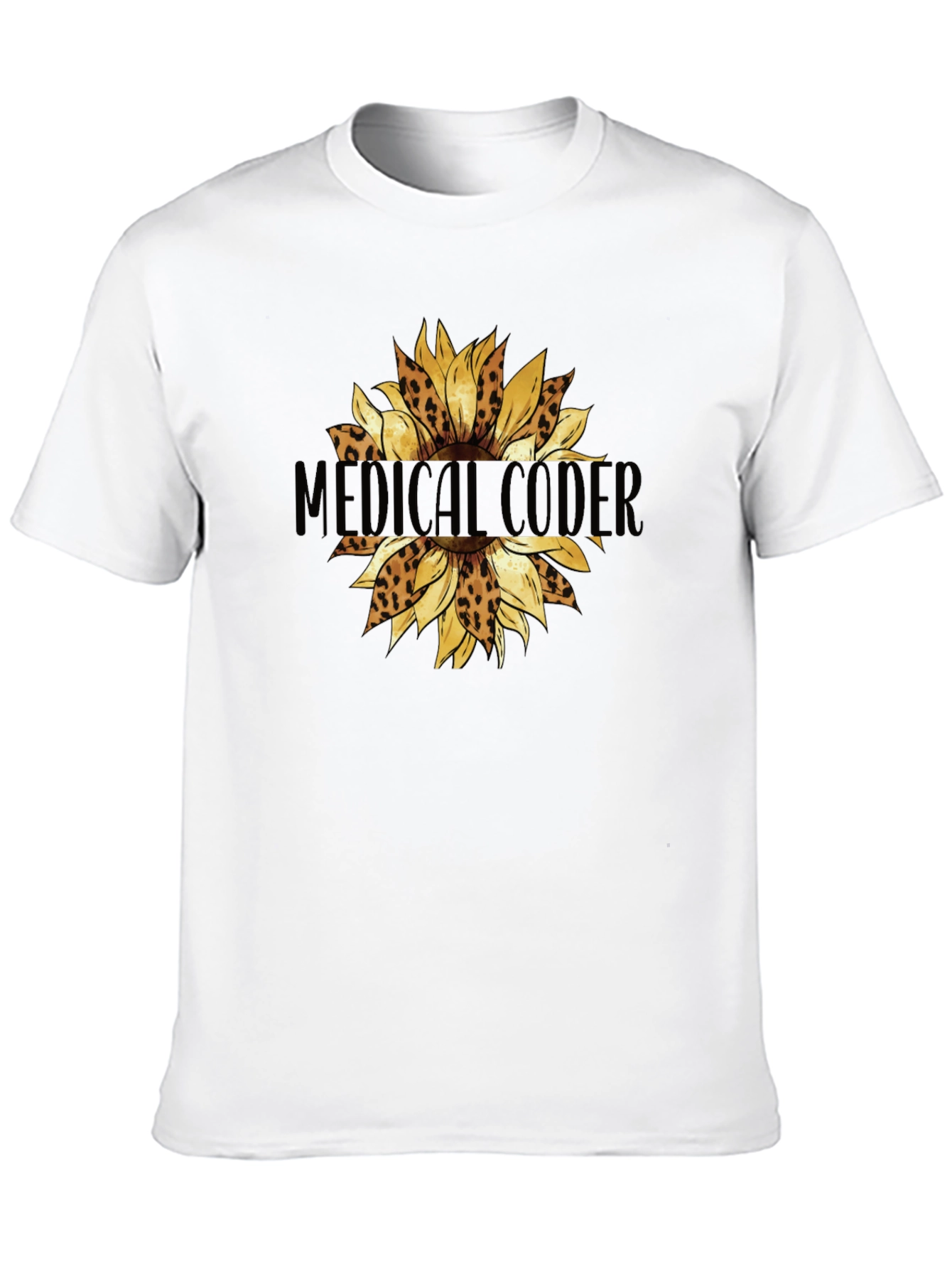 Medical Coder Sunflower T-Shirt