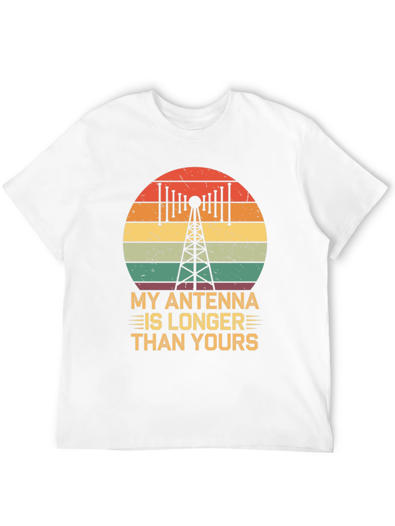 Antenna Longer Than Yours Funny Ham Radio T-Shirt