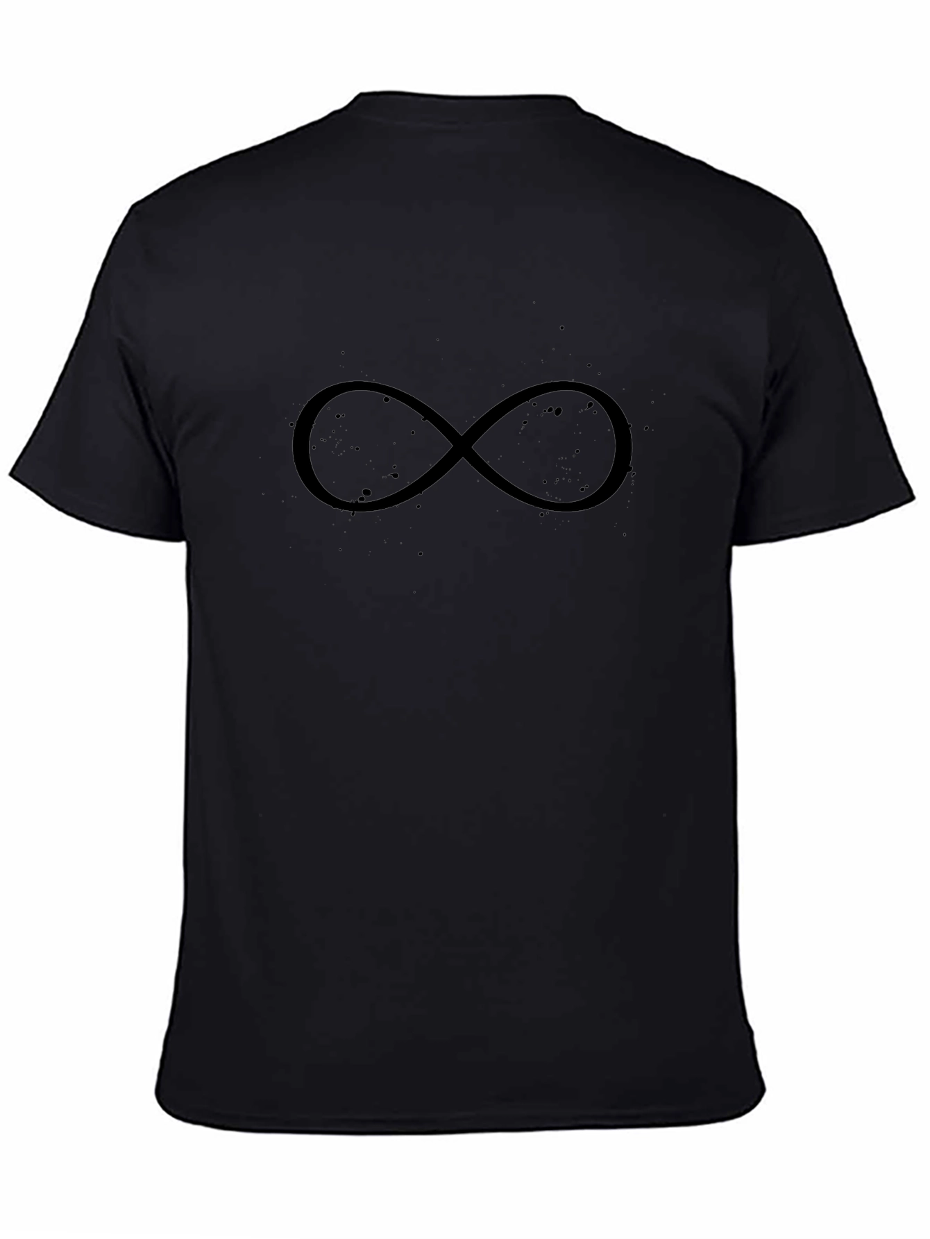 Infinity Symbol Black T-Shirt