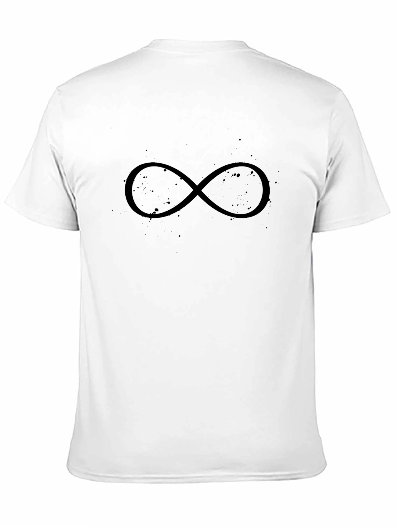 Infinity Symbol Black T-Shirt