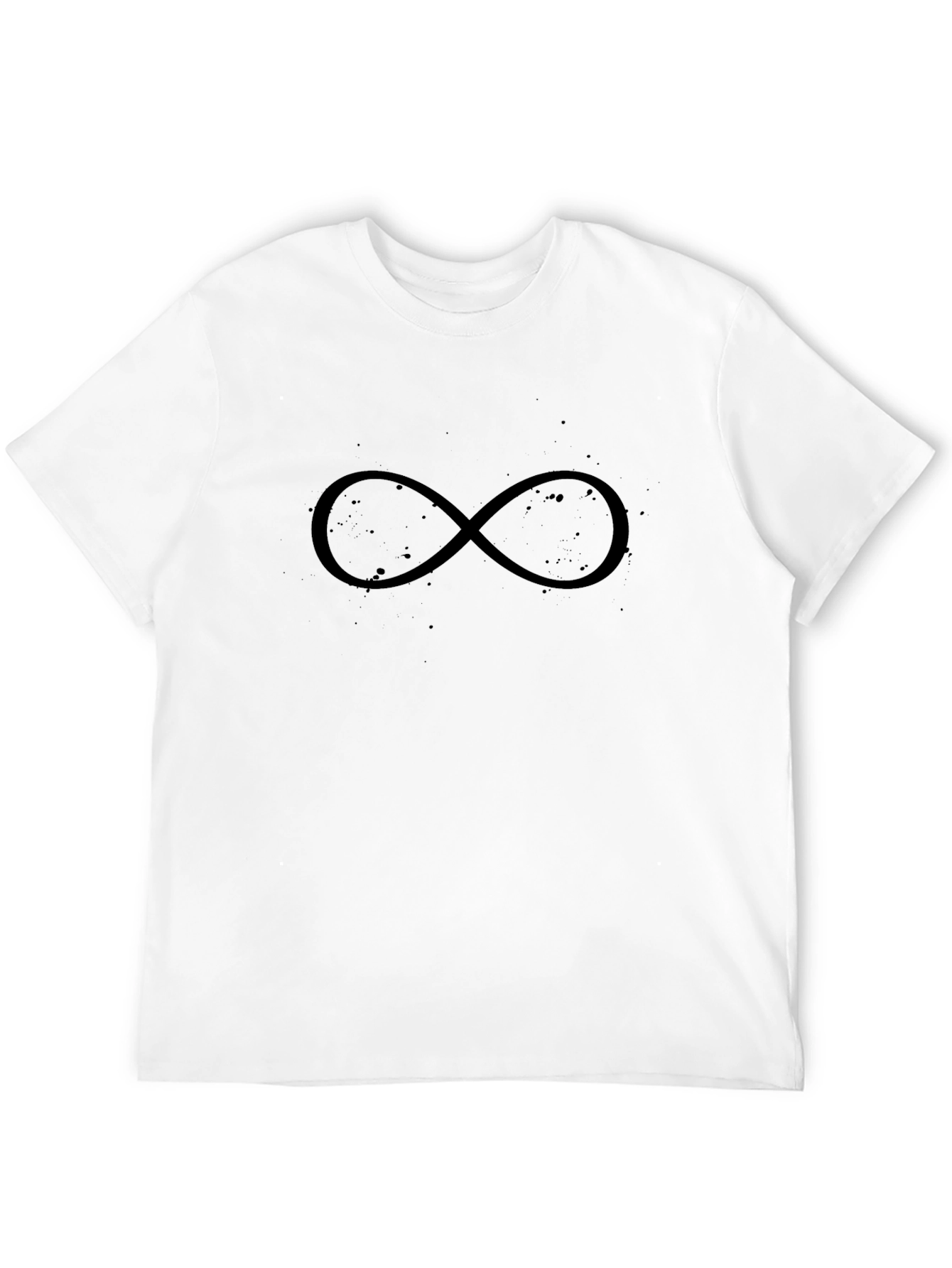Infinity Symbol Black T-Shirt