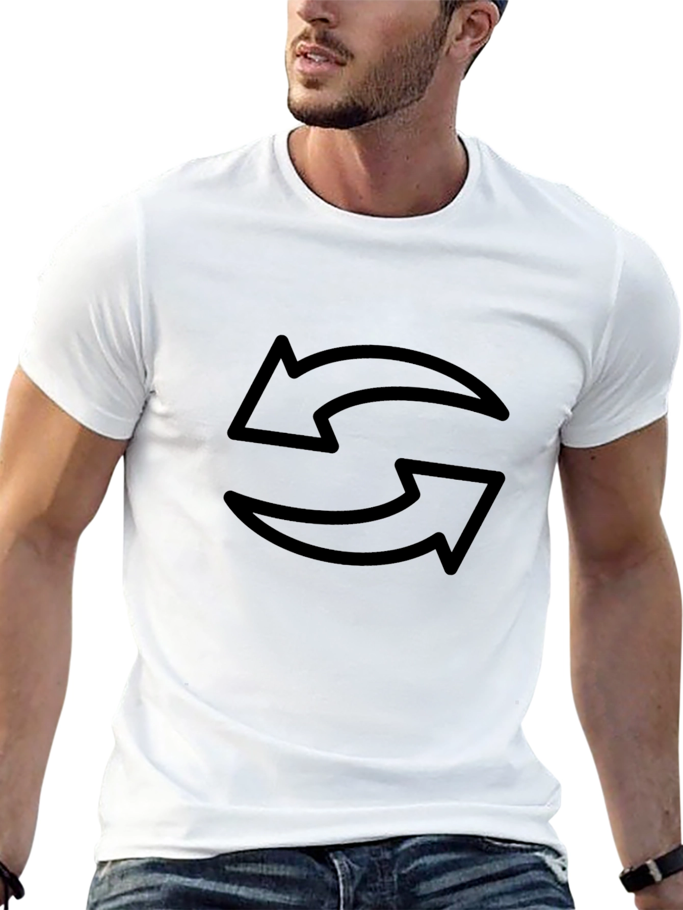 Black Arrows Graphic T-Shirt