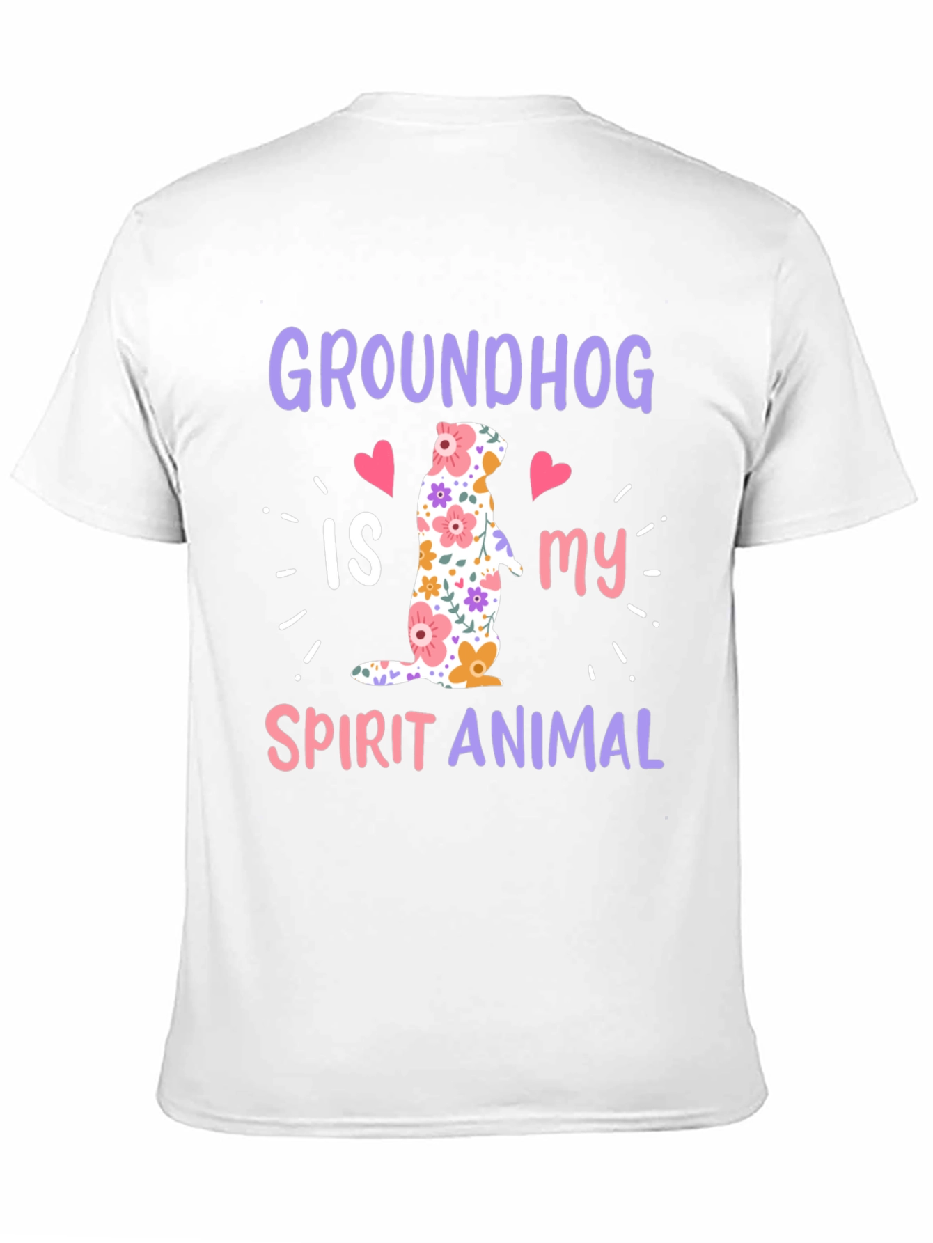 Groundhog Spirit Animal Graphic Tee