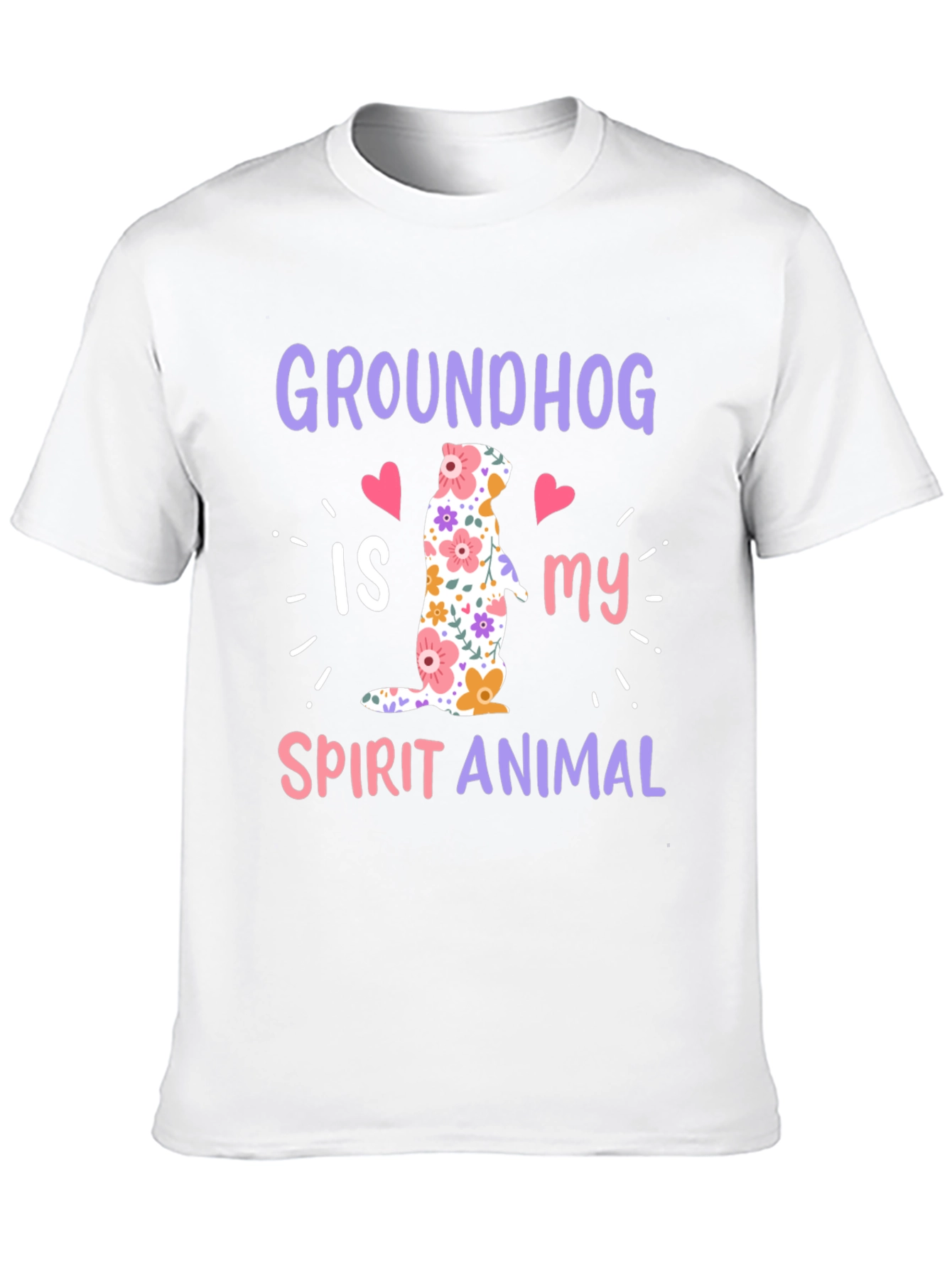 Groundhog Spirit Animal Graphic Tee