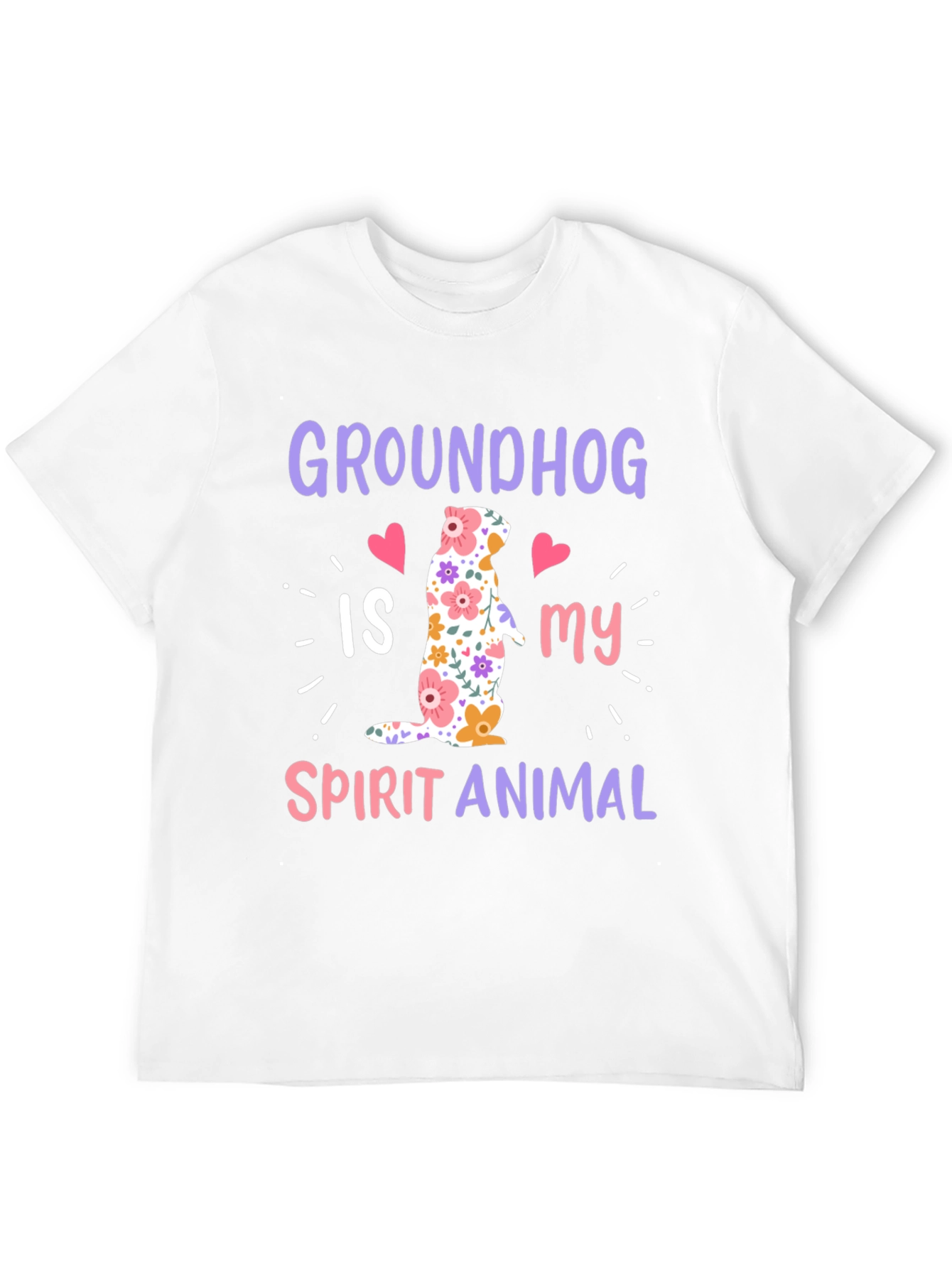 Groundhog Spirit Animal Graphic Tee