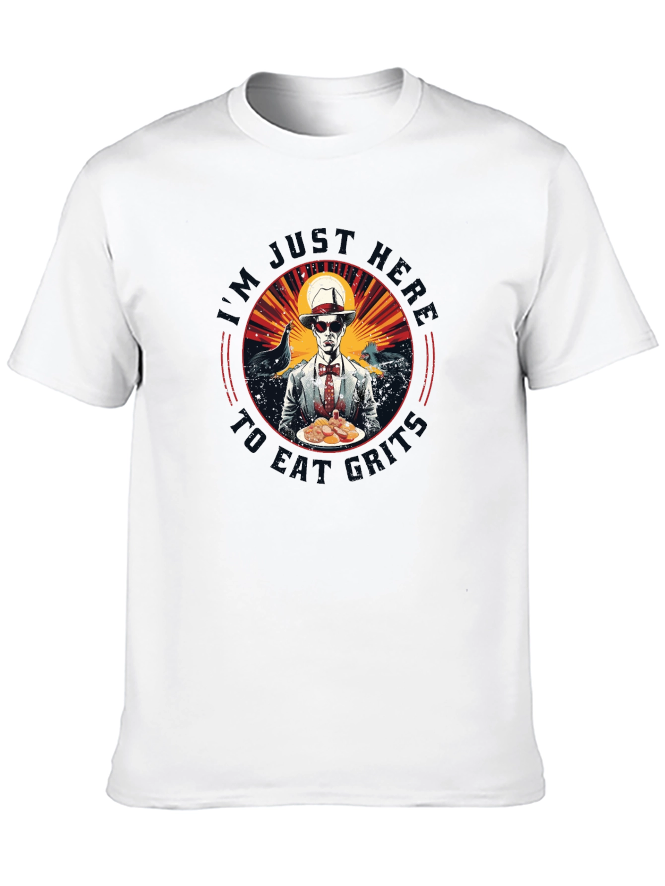 Im Just Here To Eat Oysters T-Shirt