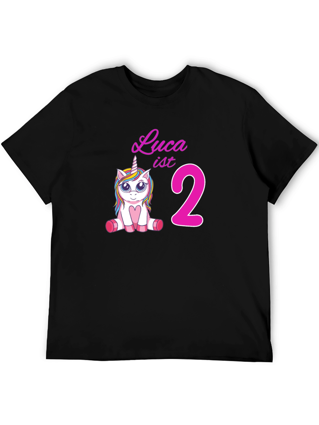 Cute 2nd Birthday Unicorn T-Shirt