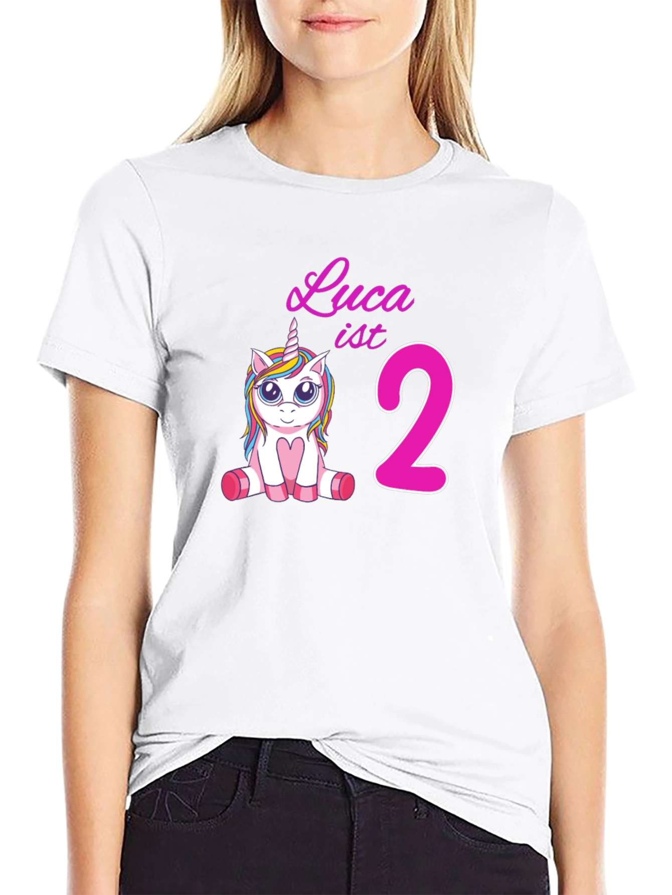 Cute 2nd Birthday Unicorn T-Shirt