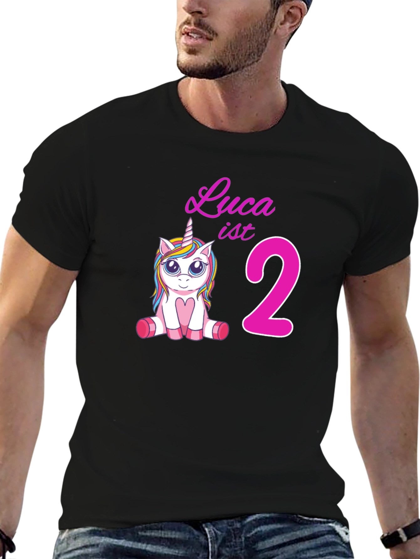 Cute 2nd Birthday Unicorn T-Shirt