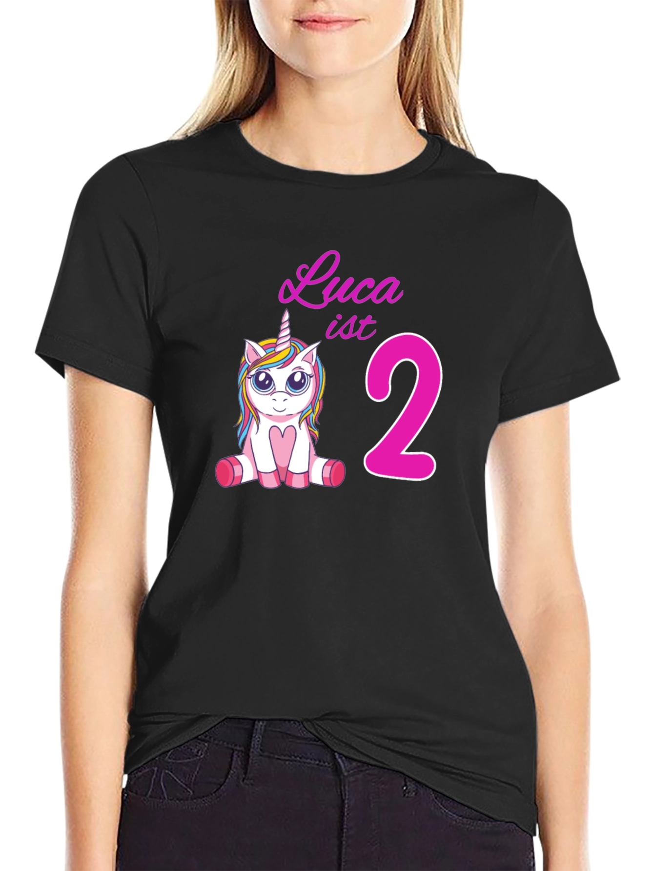 Cute 2nd Birthday Unicorn T-Shirt