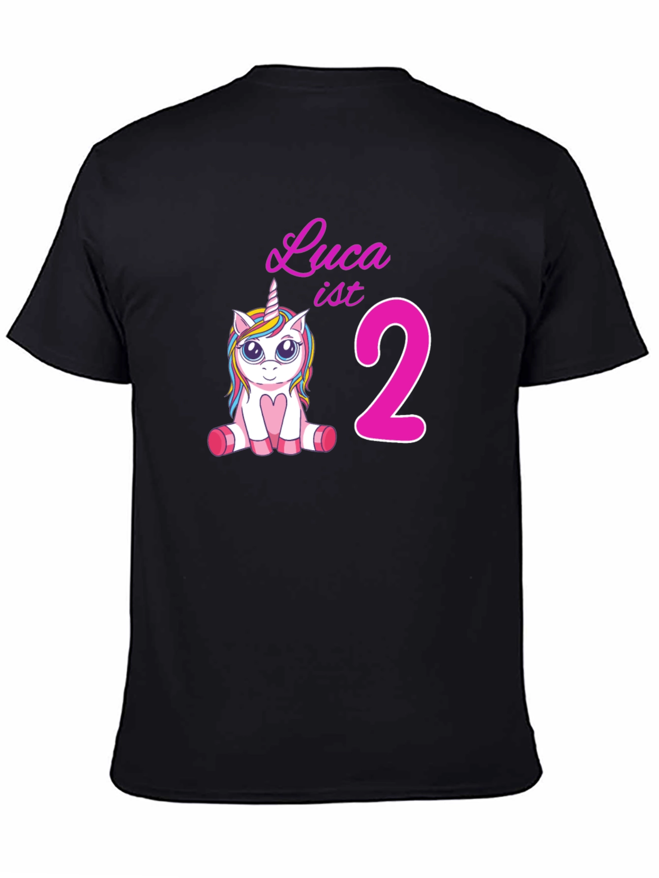 Cute 2nd Birthday Unicorn T-Shirt