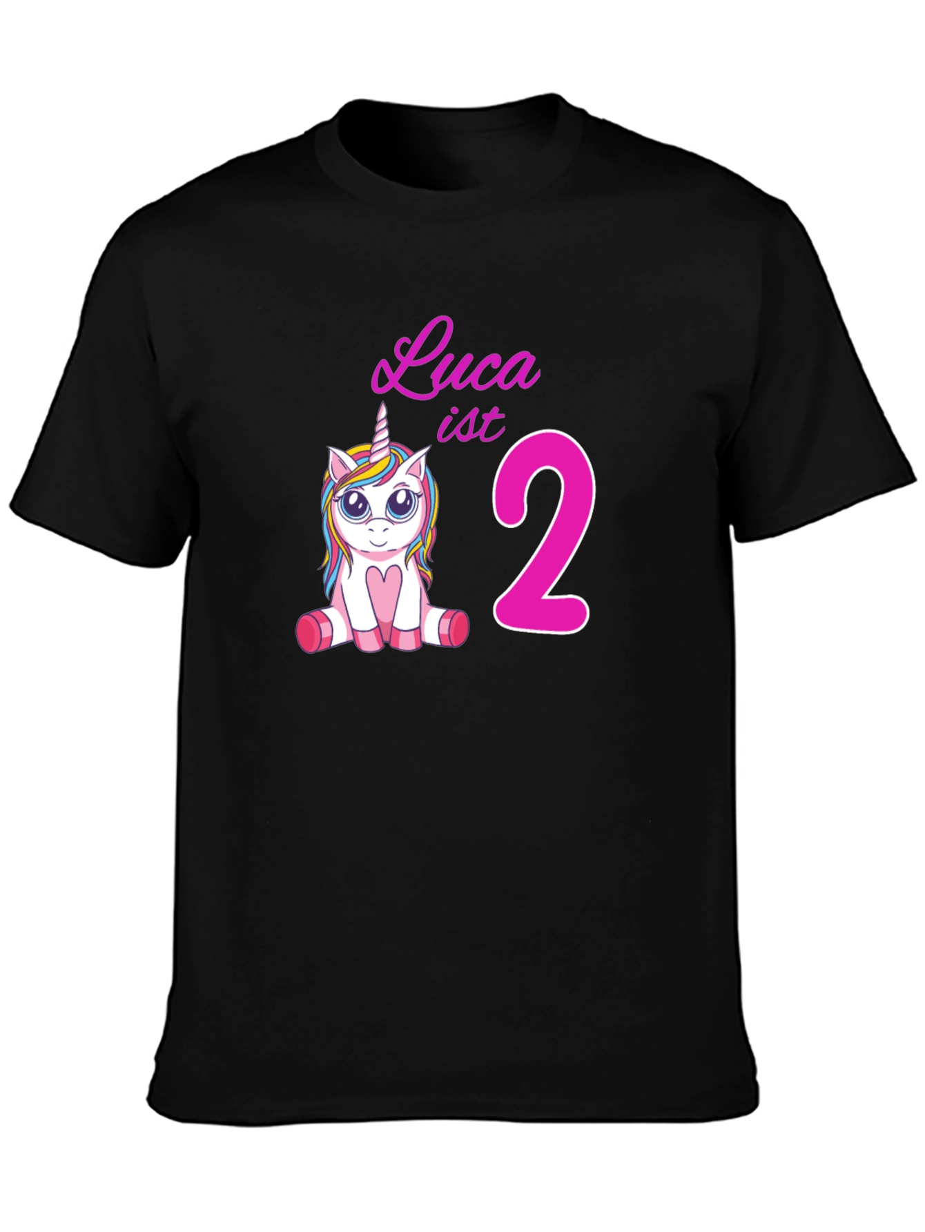 Cute 2nd Birthday Unicorn T-Shirt