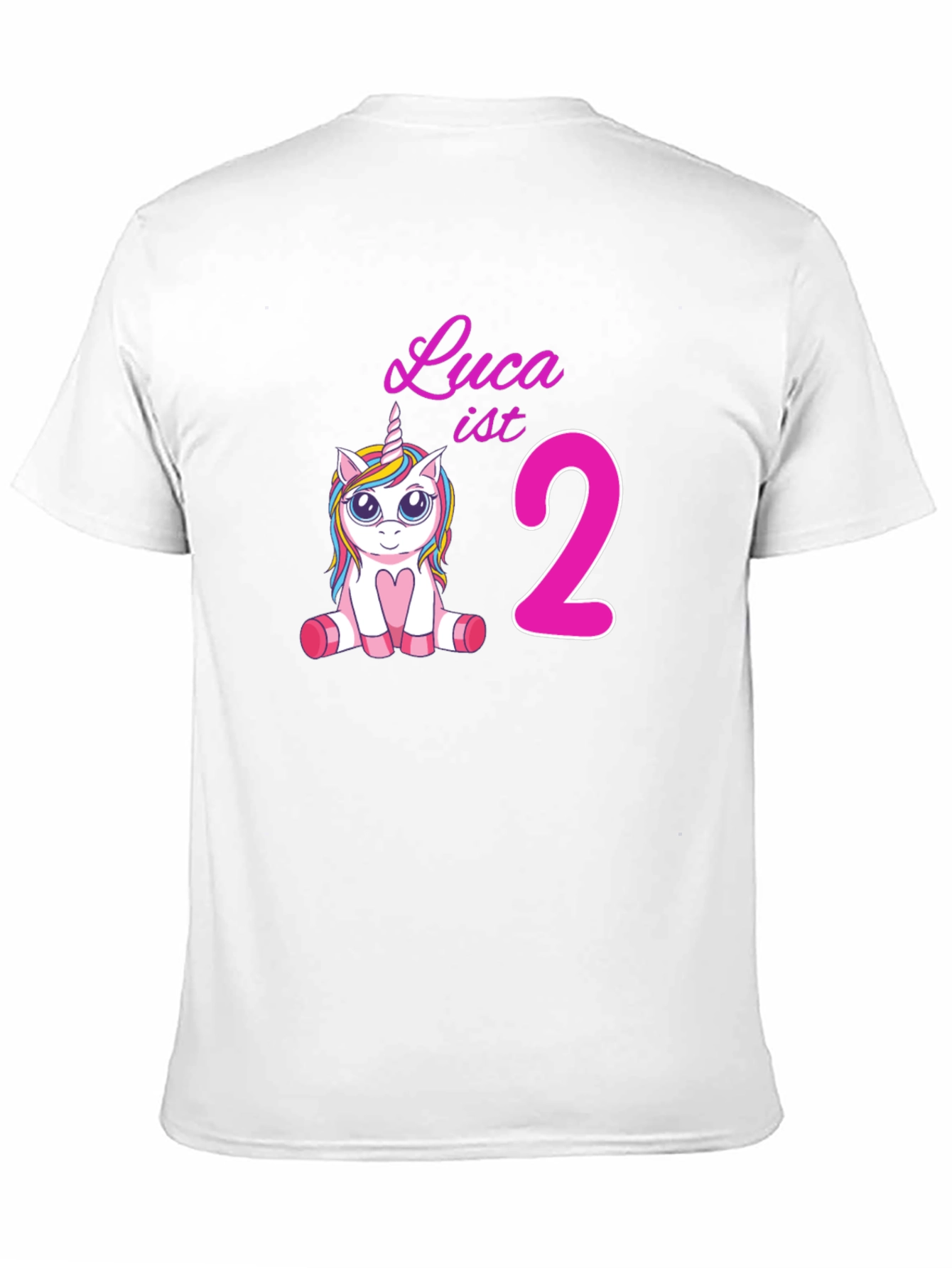 Cute 2nd Birthday Unicorn T-Shirt